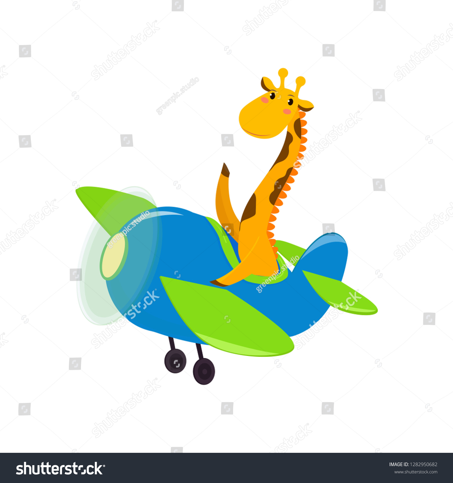 1,018 Giraffe Plane Images, Stock Photos & Vectors | Shutterstock