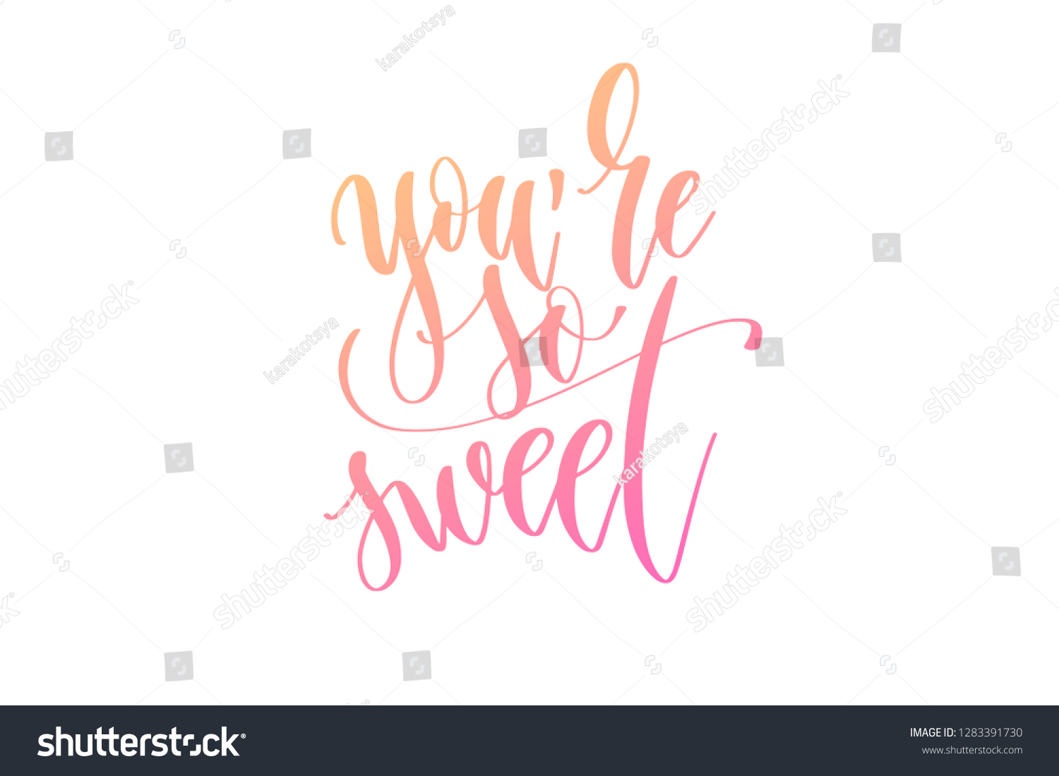 846 So sweet of you Stock Vectors, Images & Vector Art | Shutterstock