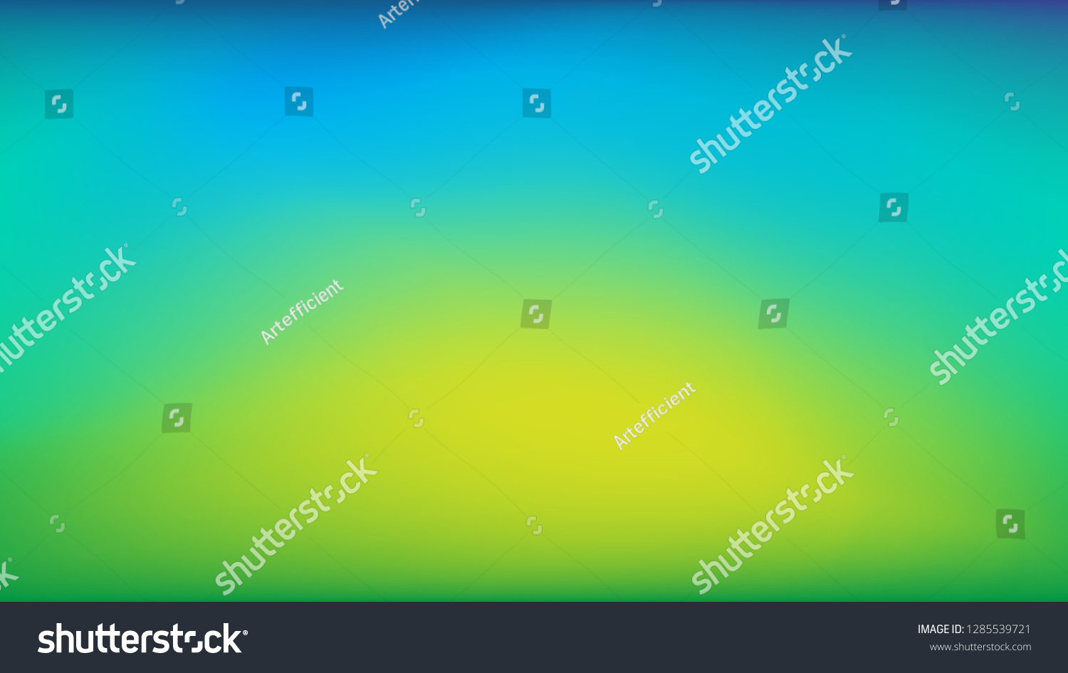 Blue Lime Green Blurred Vector Background Stock Vector (Royalty Free ...