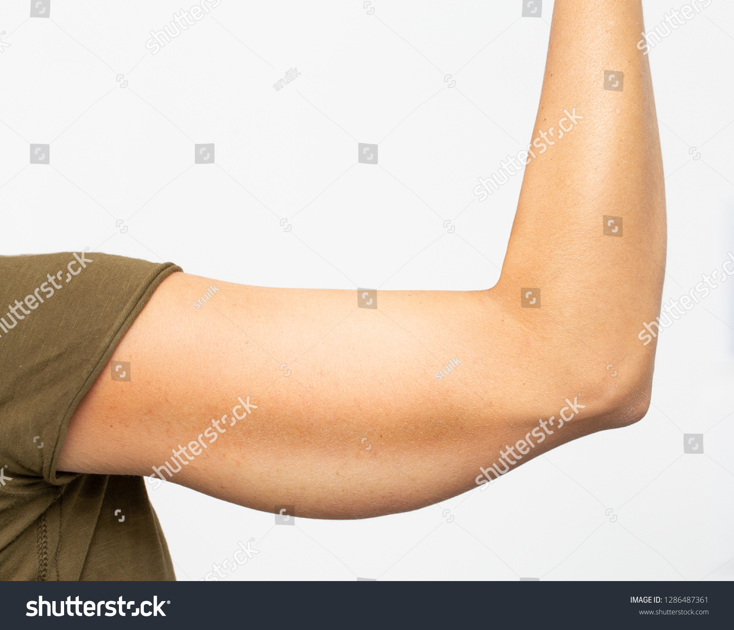 Sagging Skin Under Arms Stock Photo 1286487361 Shutterstock