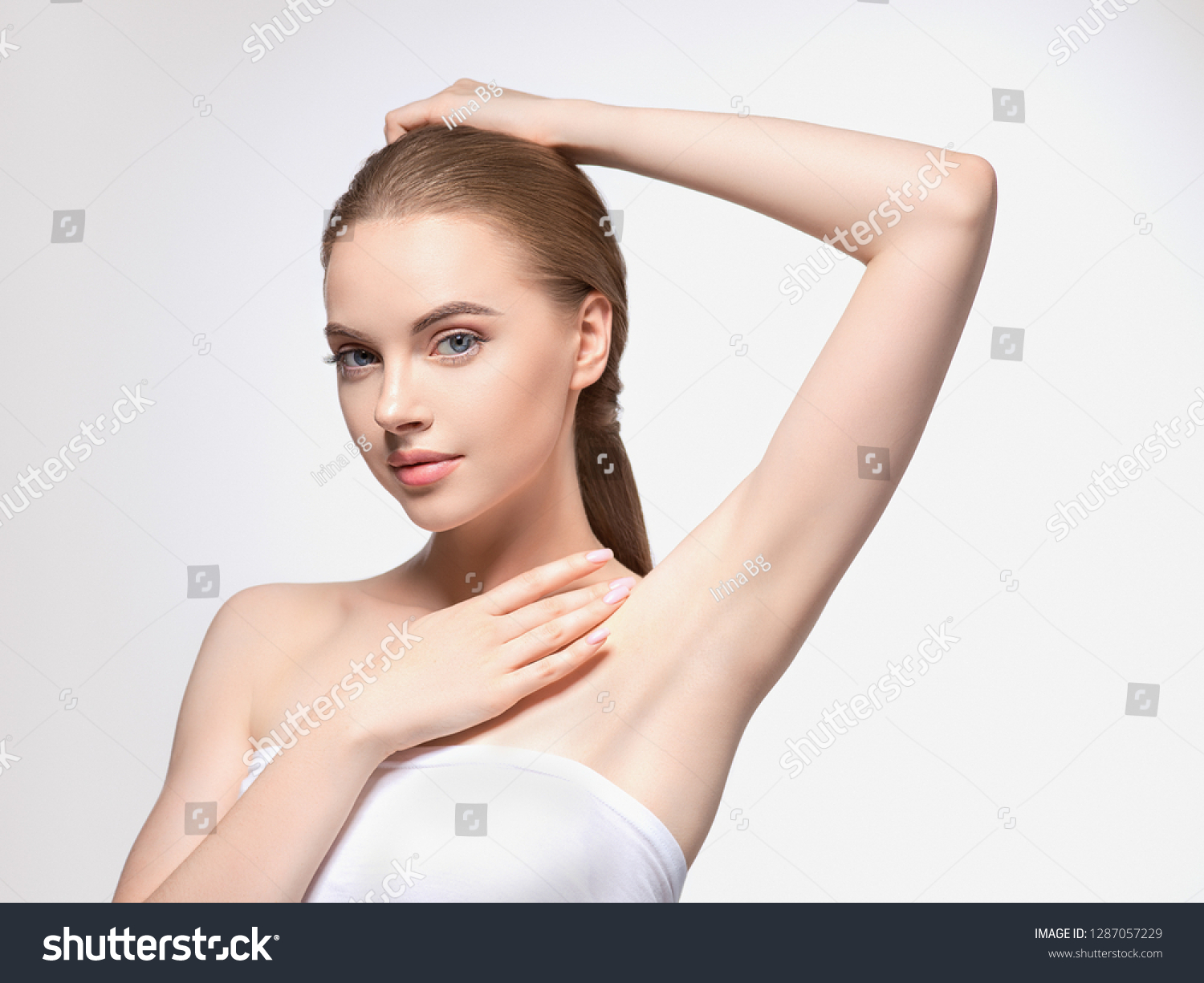 Armpit Woman Depilation Concept Clean Body Stock Photo Shutterstock