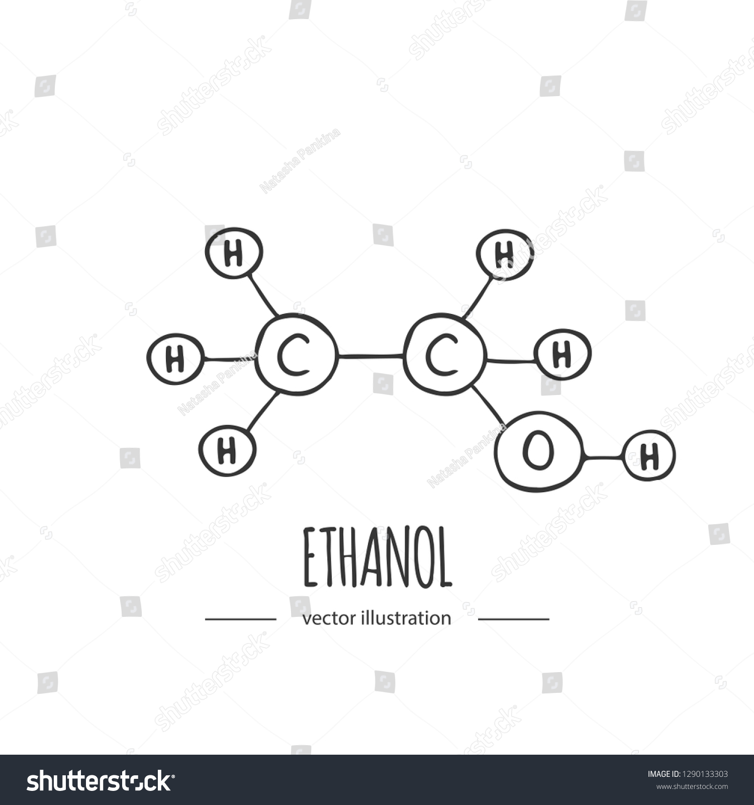 alcohol molecule wallpaper