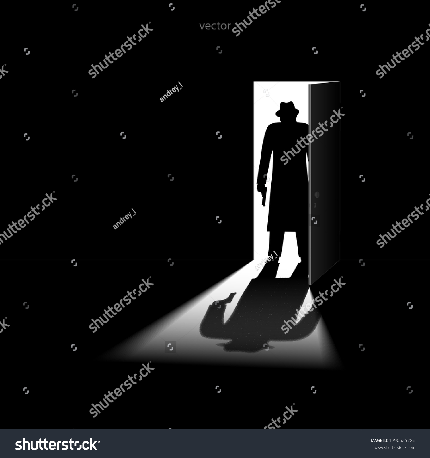 6,253 Man standing by the doorway Images, Stock Photos & Vectors ...