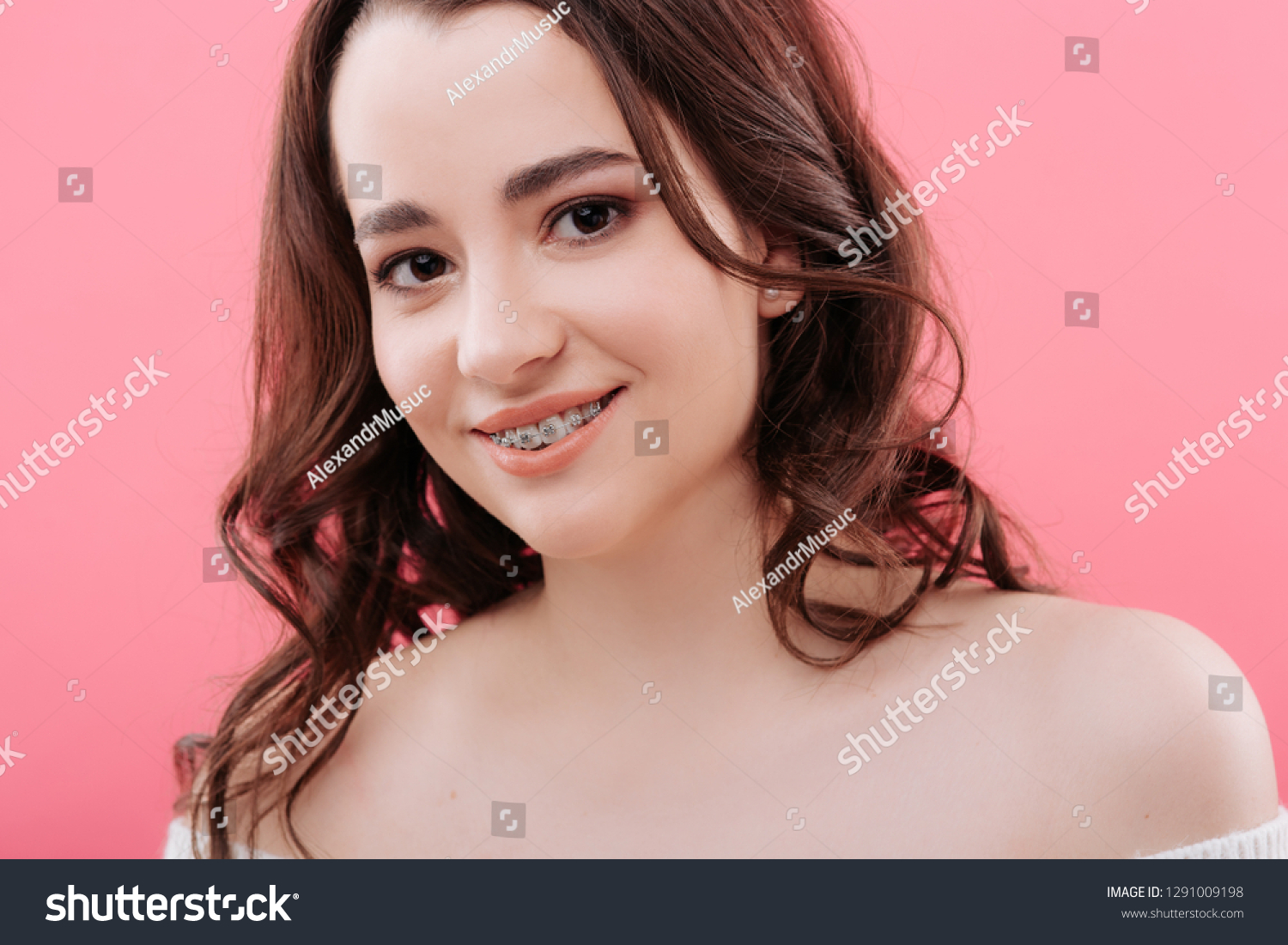 Girl With Braces Naked