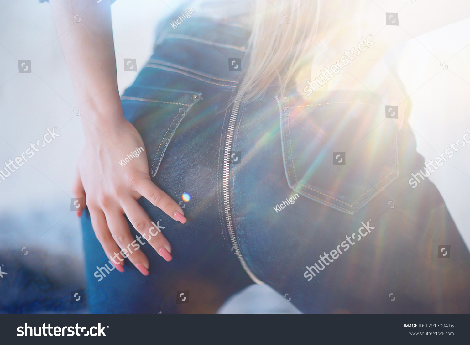 Sexy Ass Jeans Hard Style Sexy Stock Photo Shutterstock