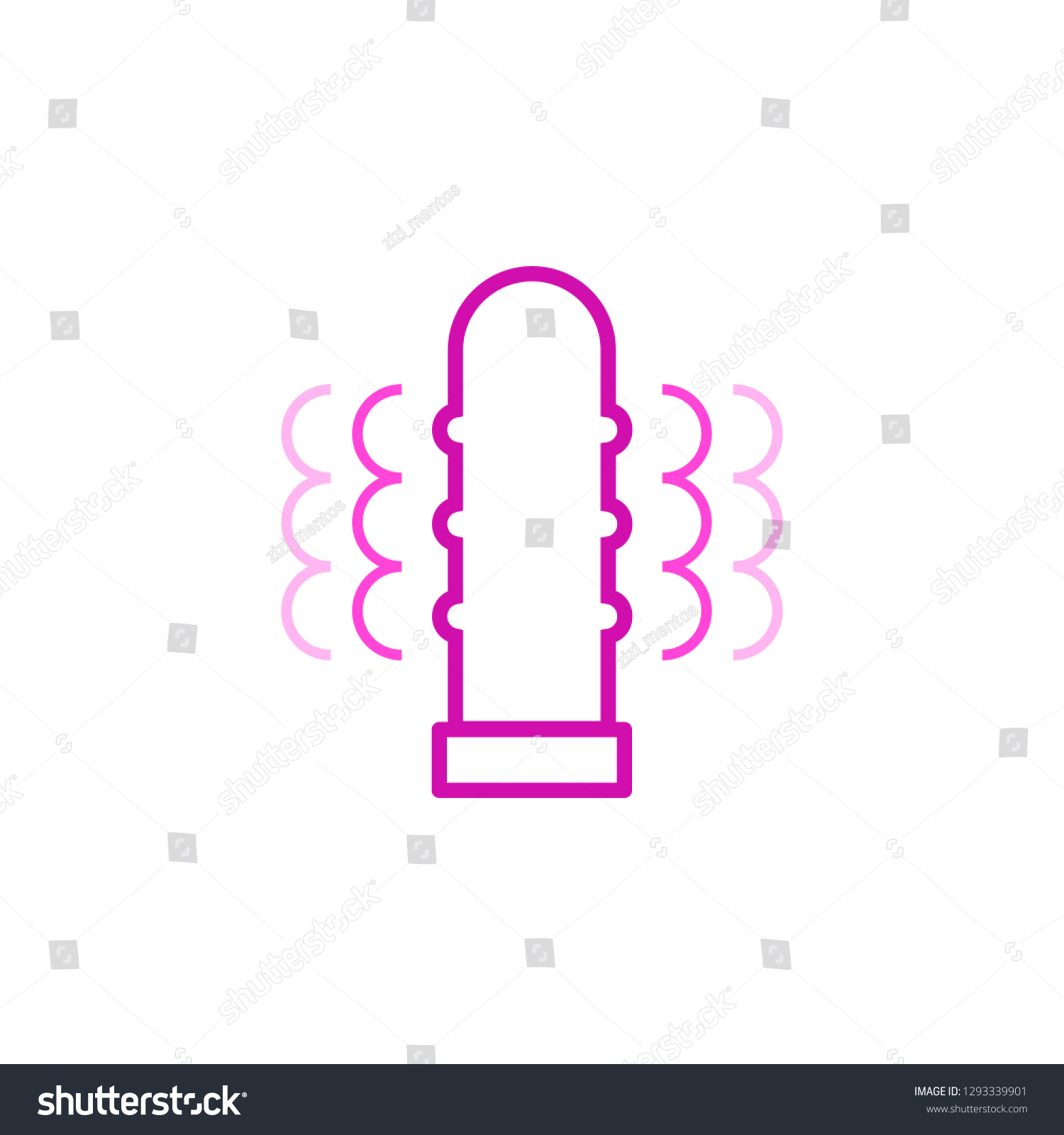 Vibrator Sex Toy Vector Icon Stock Vector Royalty Free 1293339901 Shutterstock 9377