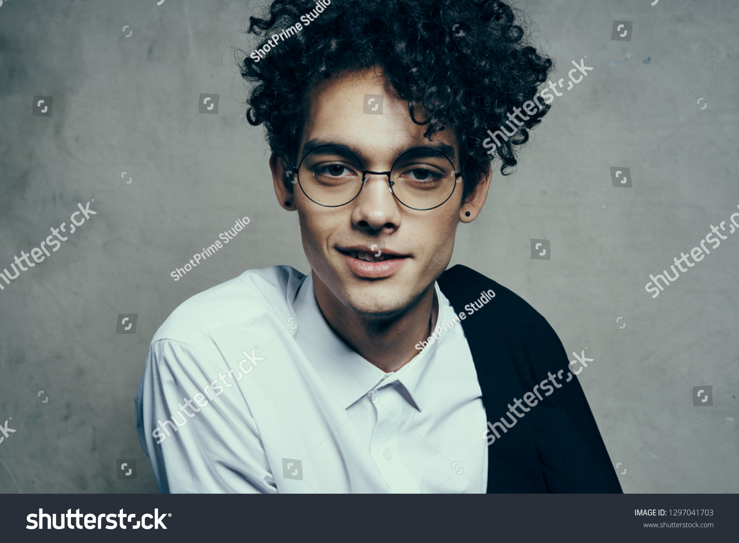 cute man glasses