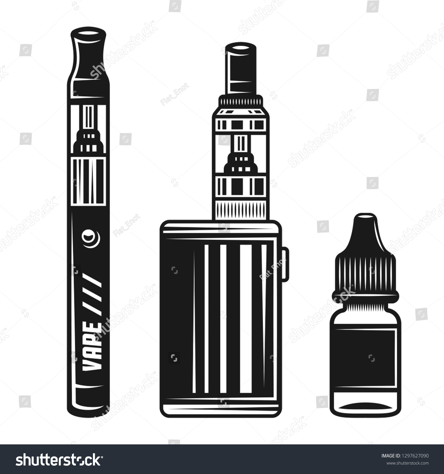 Логотип электронных сигарет