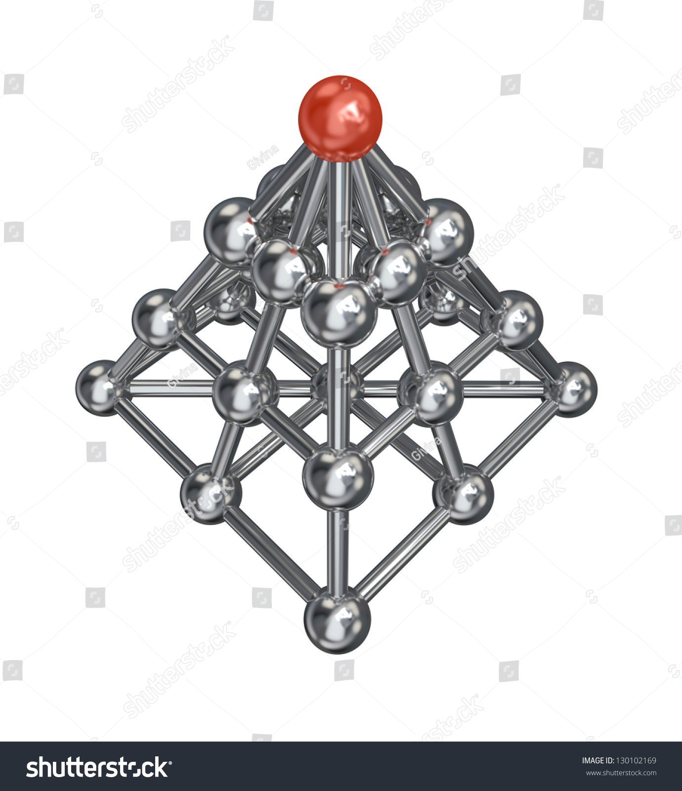 3d Pyramid Levels Stock Photo 130102169 | Shutterstock