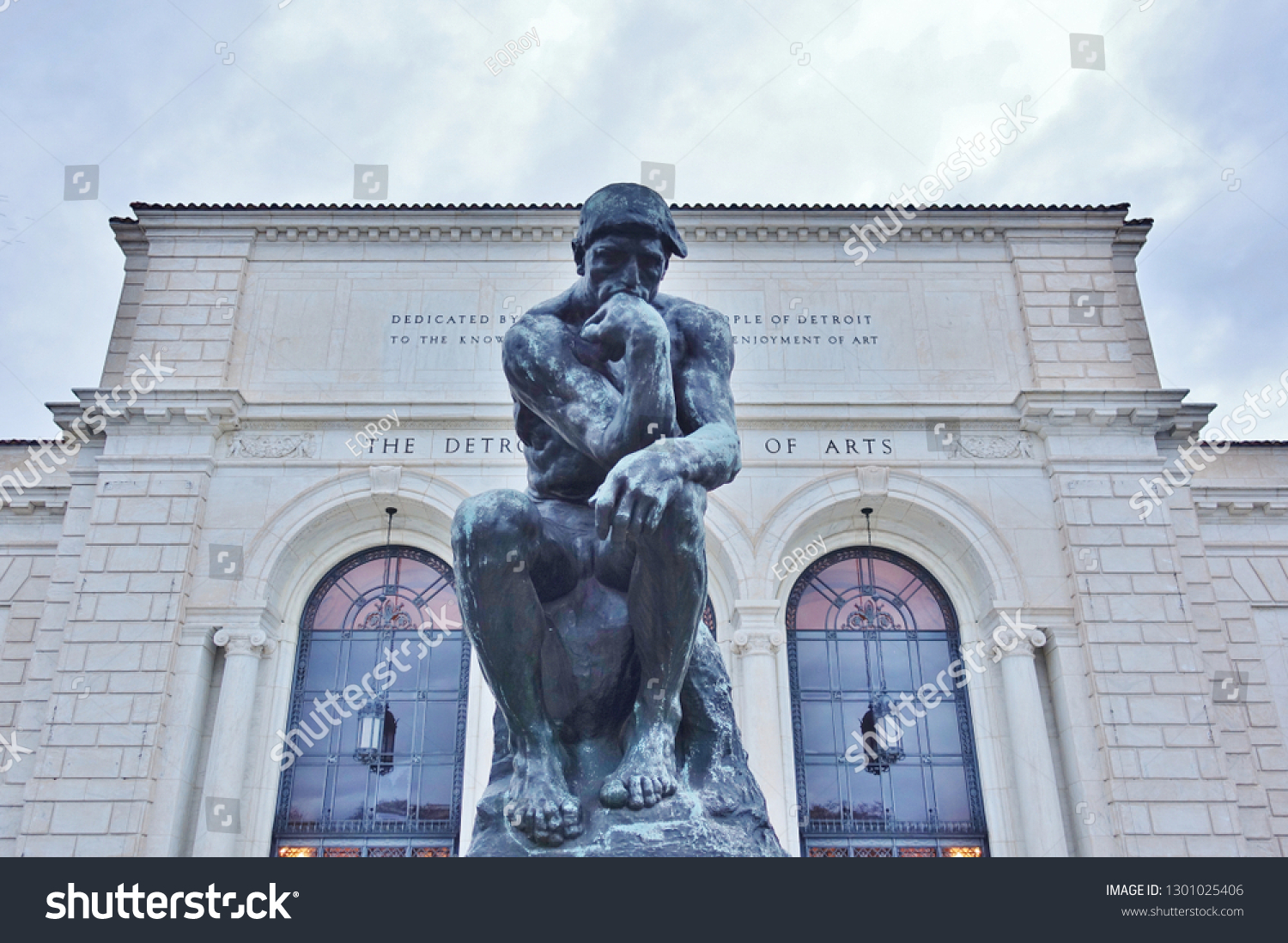 64 Detroit Institute Of Arts Images Stock Photos Vectors Shutterstock   Stock Photo Detroit Mi Nov View Of The Landmark Detroit Institute Of Arts Dia A Major American 1301025406 