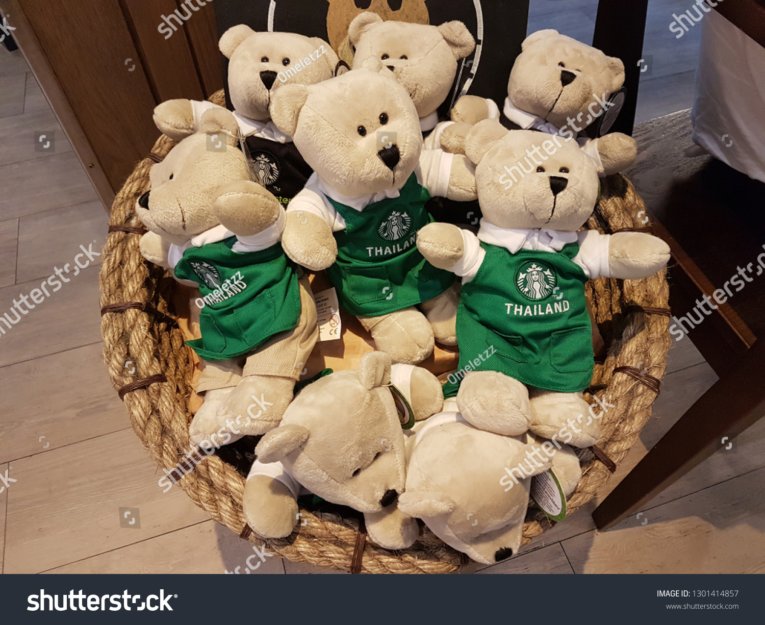 starbucks stuffed bear