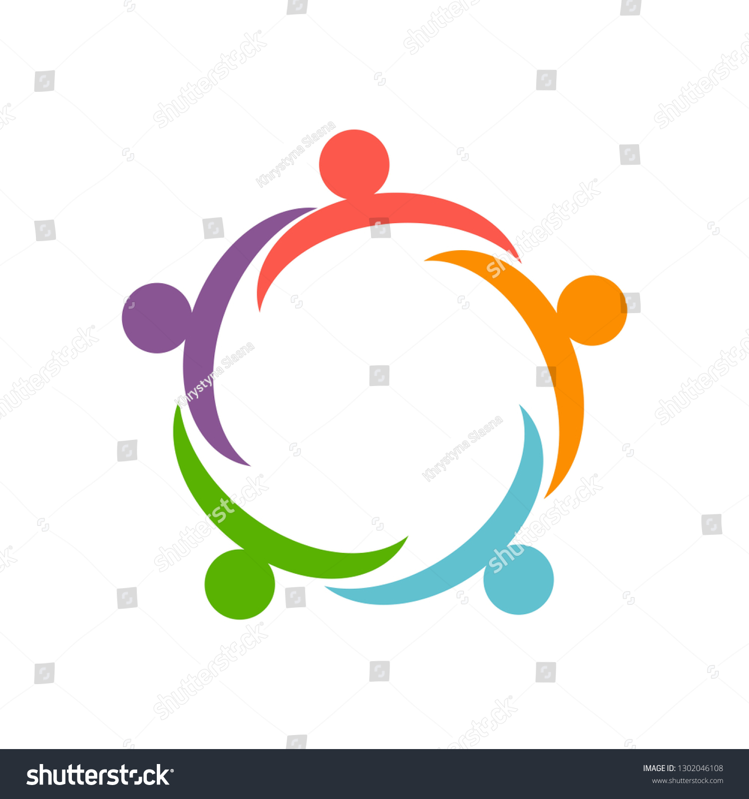 Social Media Network Logo Stock Vector (Royalty Free) 1302046108 ...