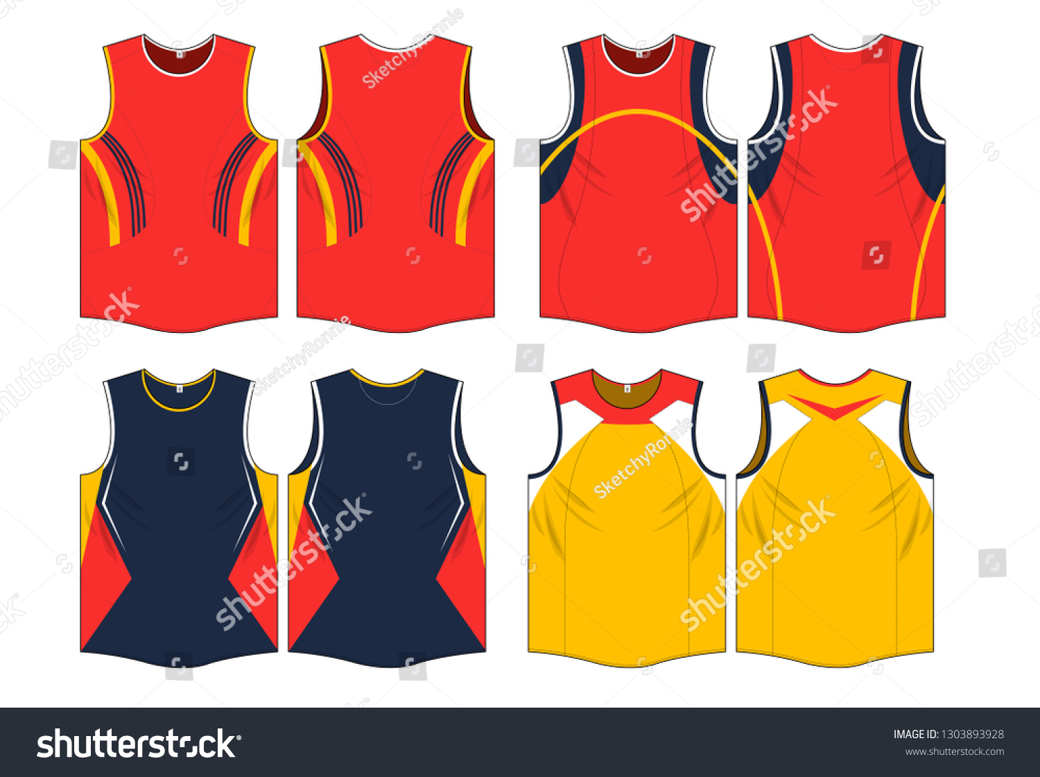 design running singlet