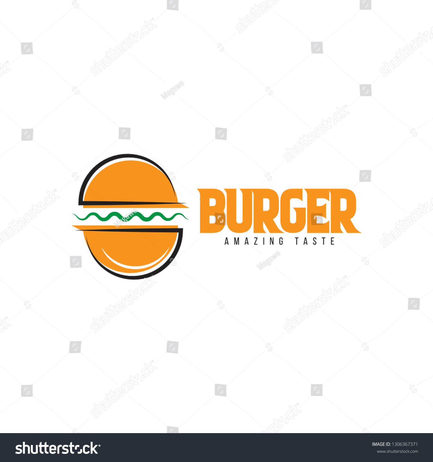 Burger Festival Company Logo Vector Template Stock Vector (Royalty Free ...