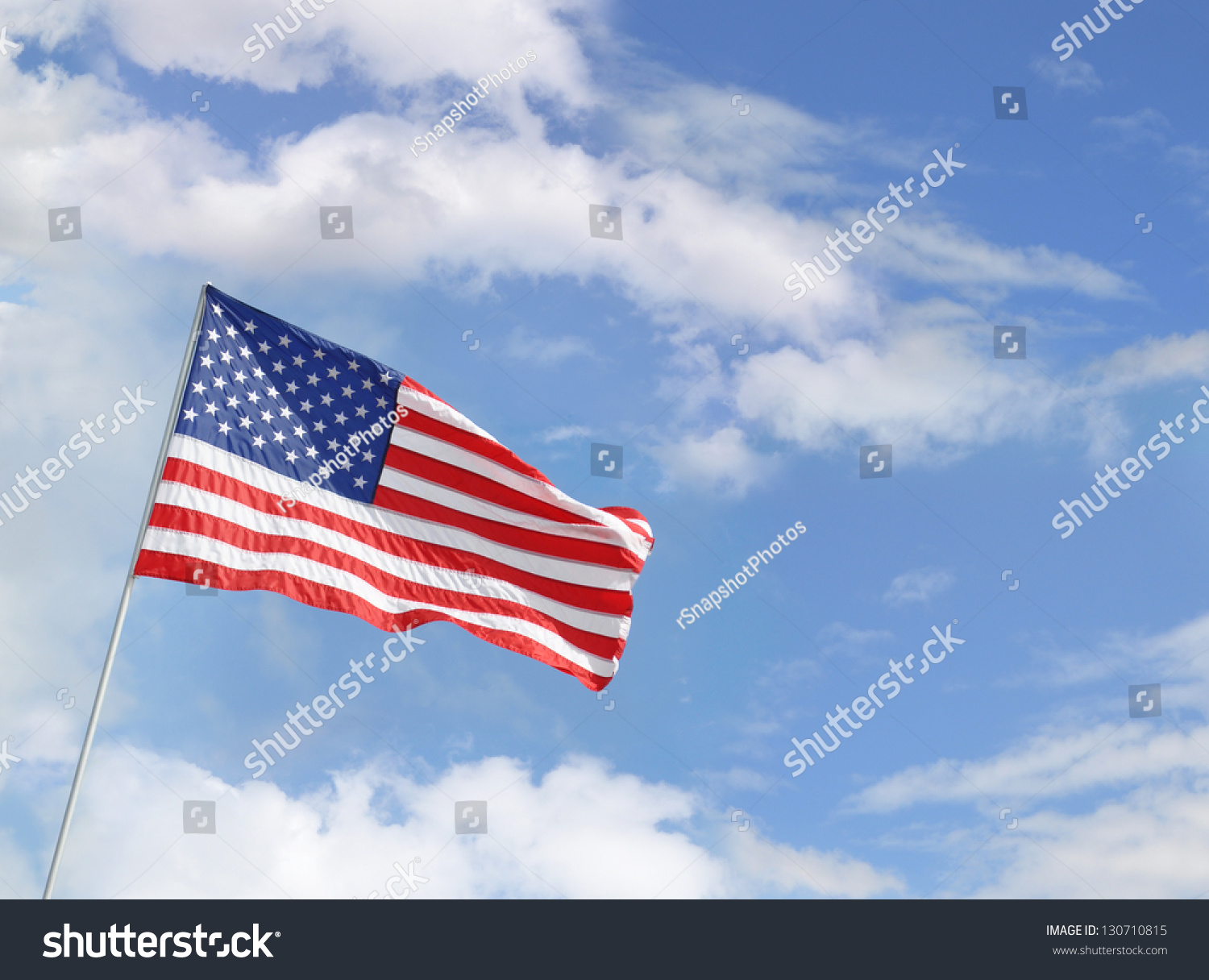 American Flag Red Blue White Stars Stock Photo 130710815 | Shutterstock