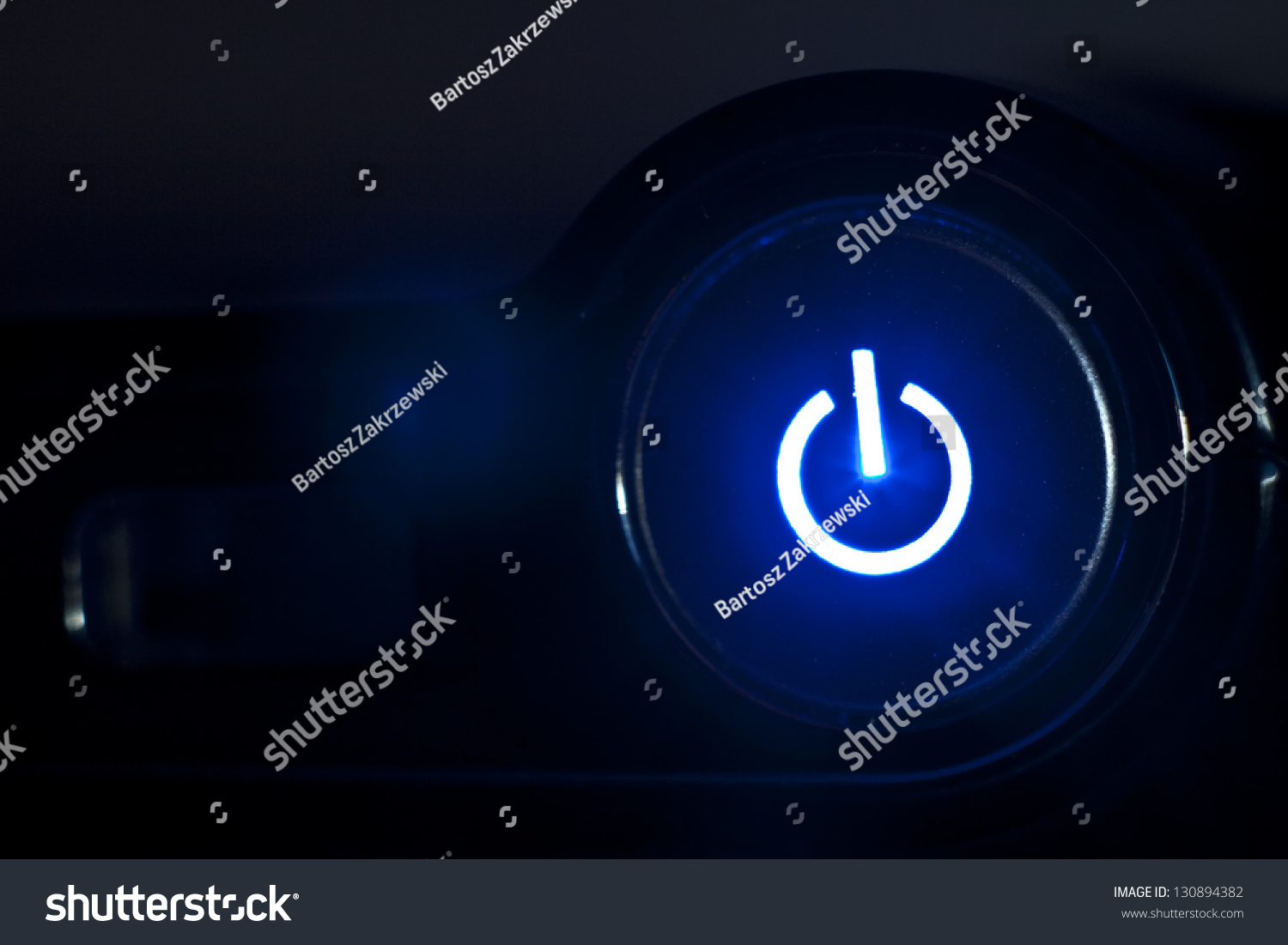 Power Button On Cpu Stock Photo 130894382 | Shutterstock