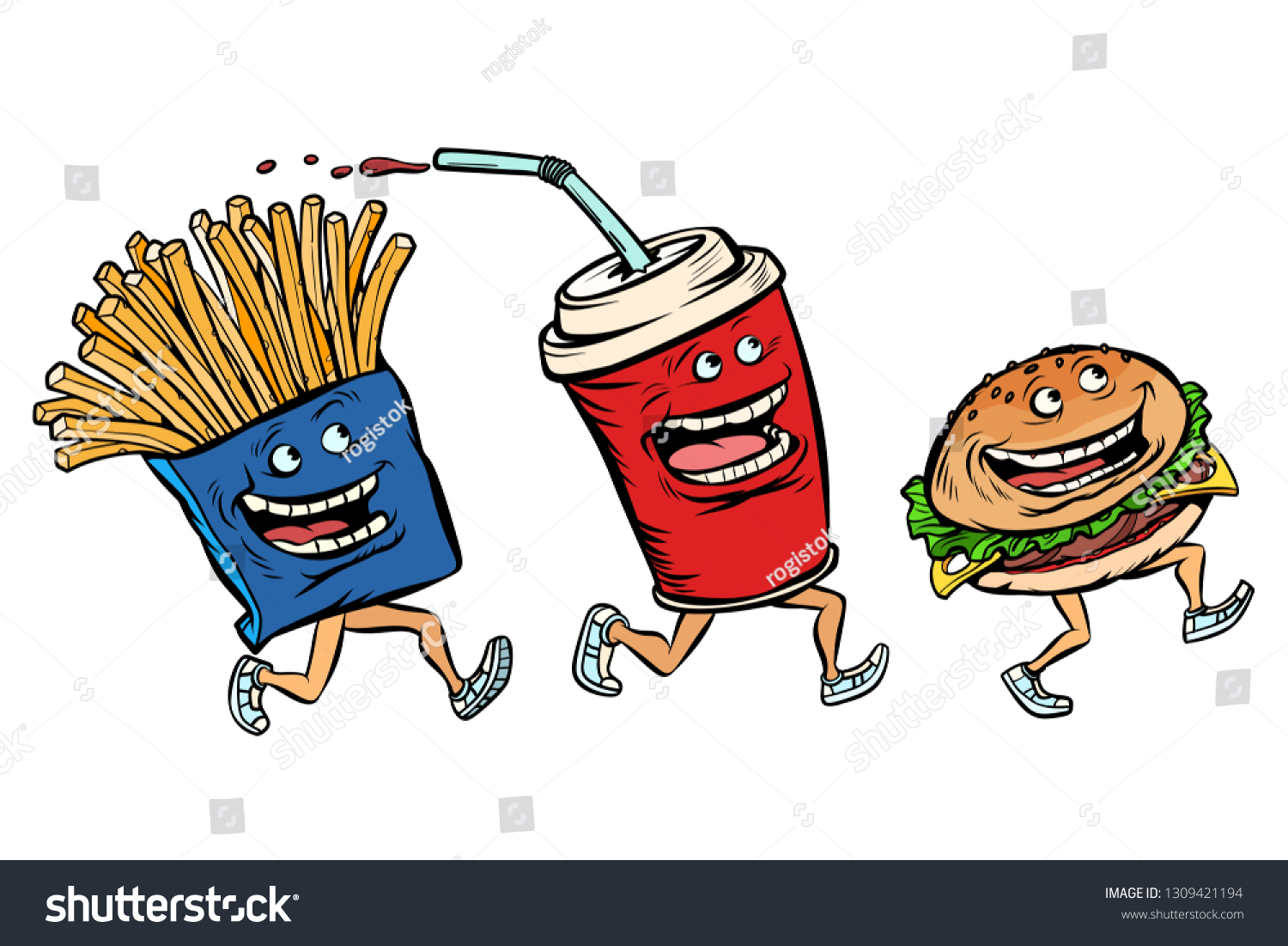 5,135 Anthropomorphic Food Images, Stock Photos & Vectors | Shutterstock