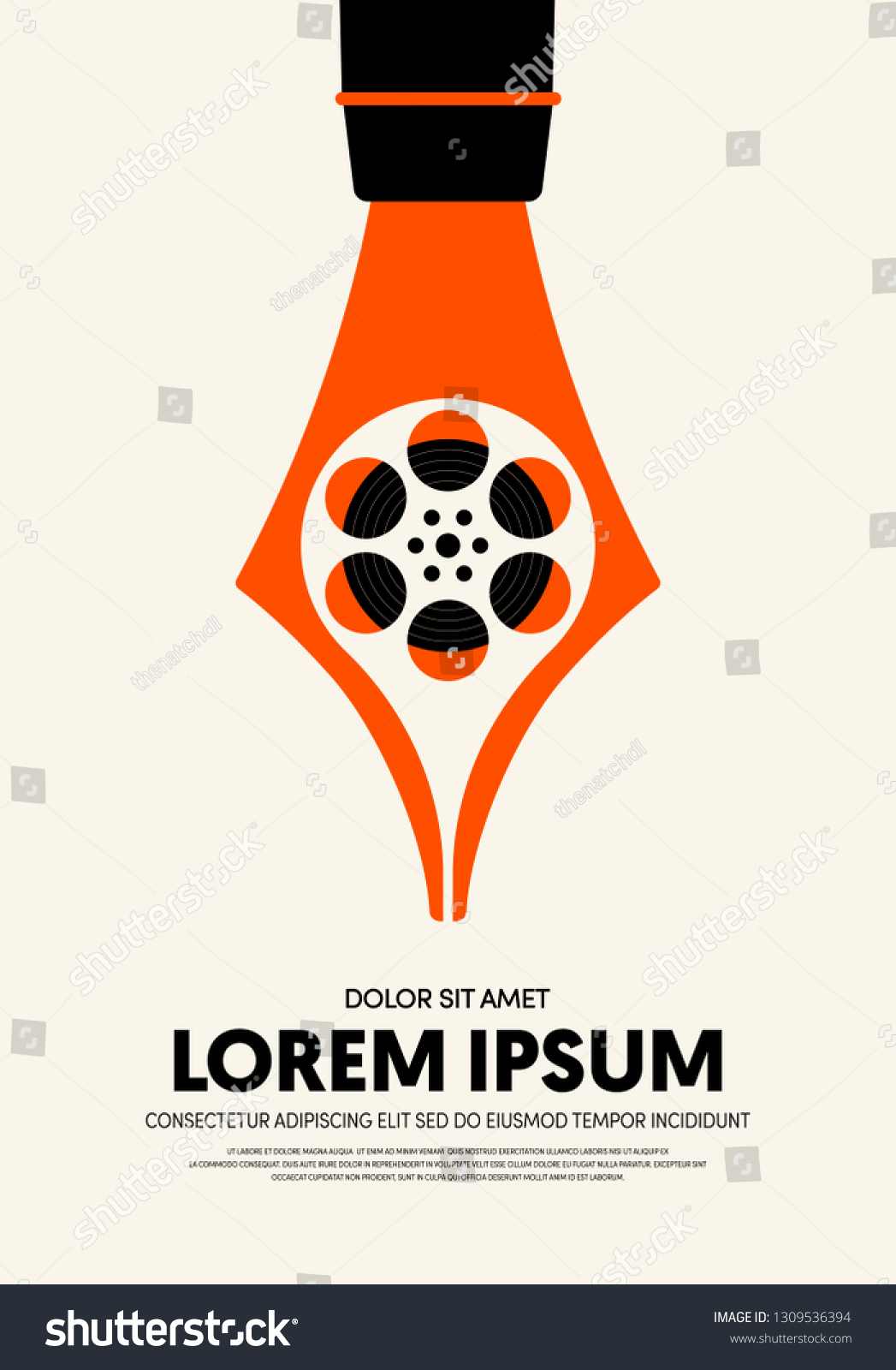 Movie Film Poster Design Template Background Stock Vector (Royalty Free Movie Film Poster Design Template Background Stock Vector (Royalty Free
