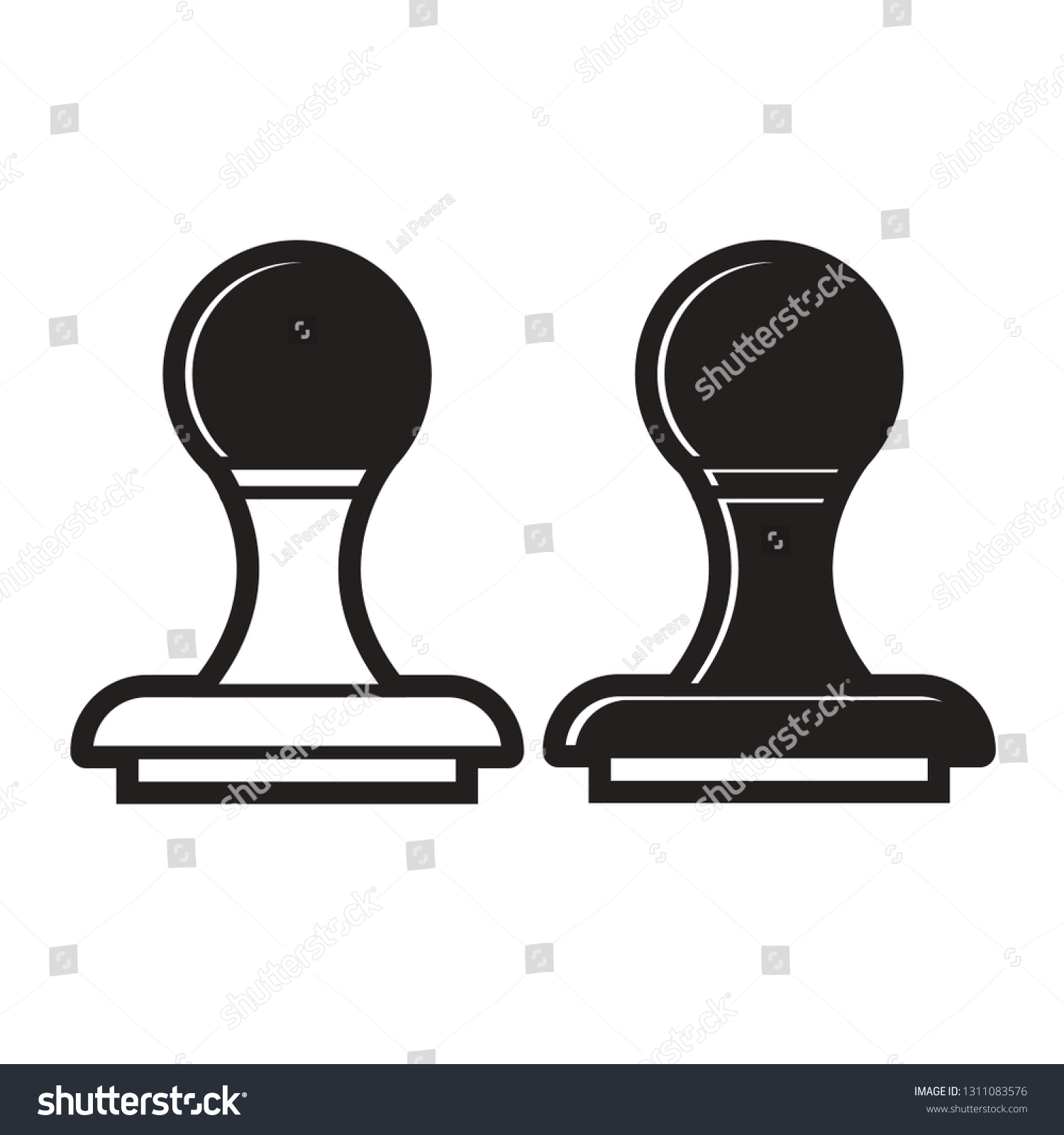 Black White Rubber Stamp Seal Vector Stock Vector (Royalty Free ...