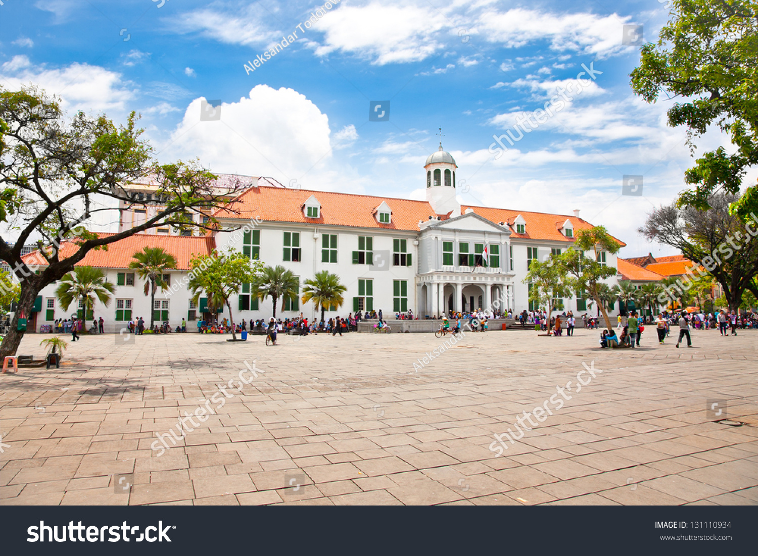 Sejarah History Museum Dutch Colonial Building Stock Photo 131110934 ...