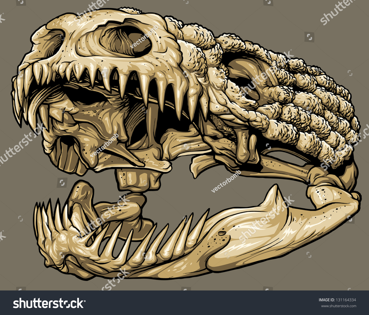 Скелет ядозуба