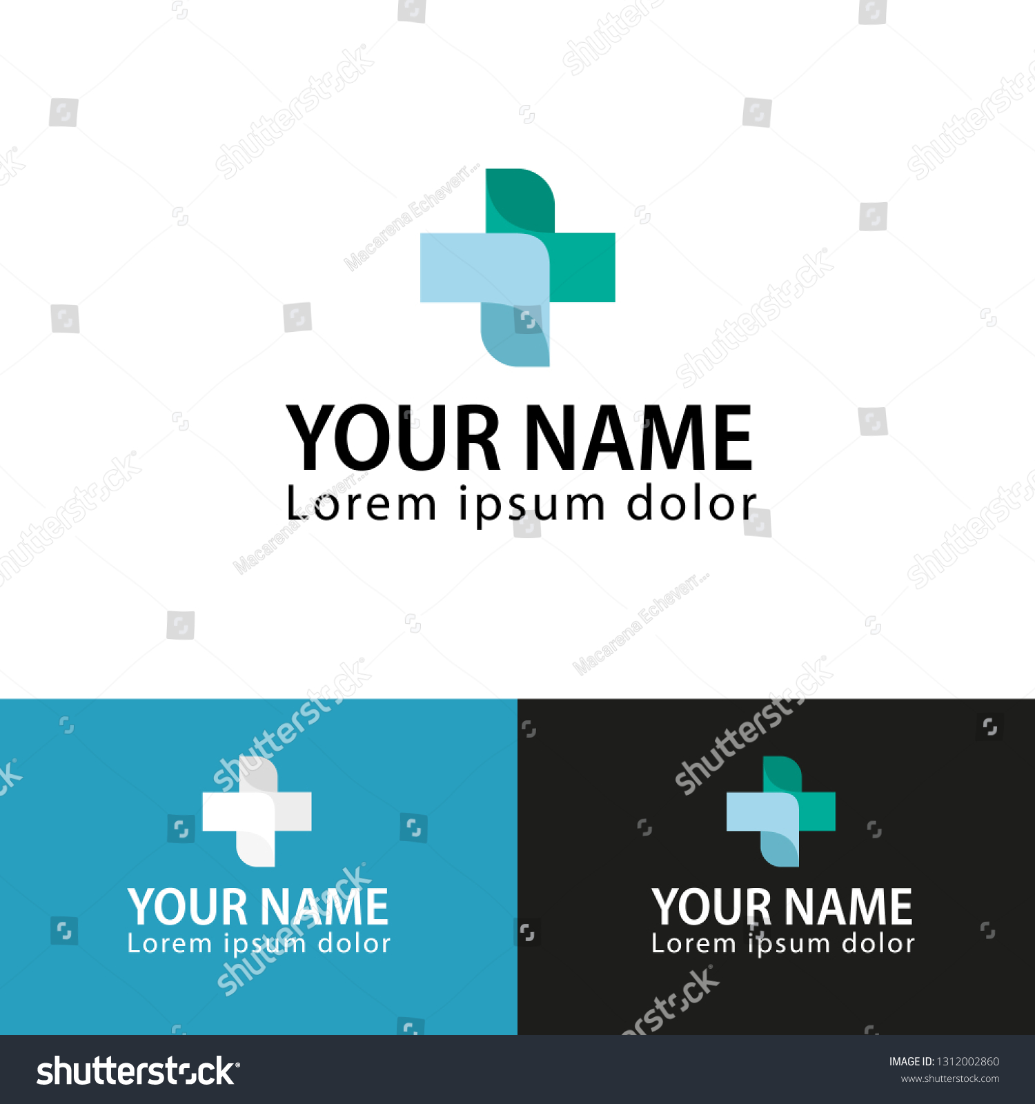 Medicine Logo Design Cross Vector Stock Vector (Royalty Free ...