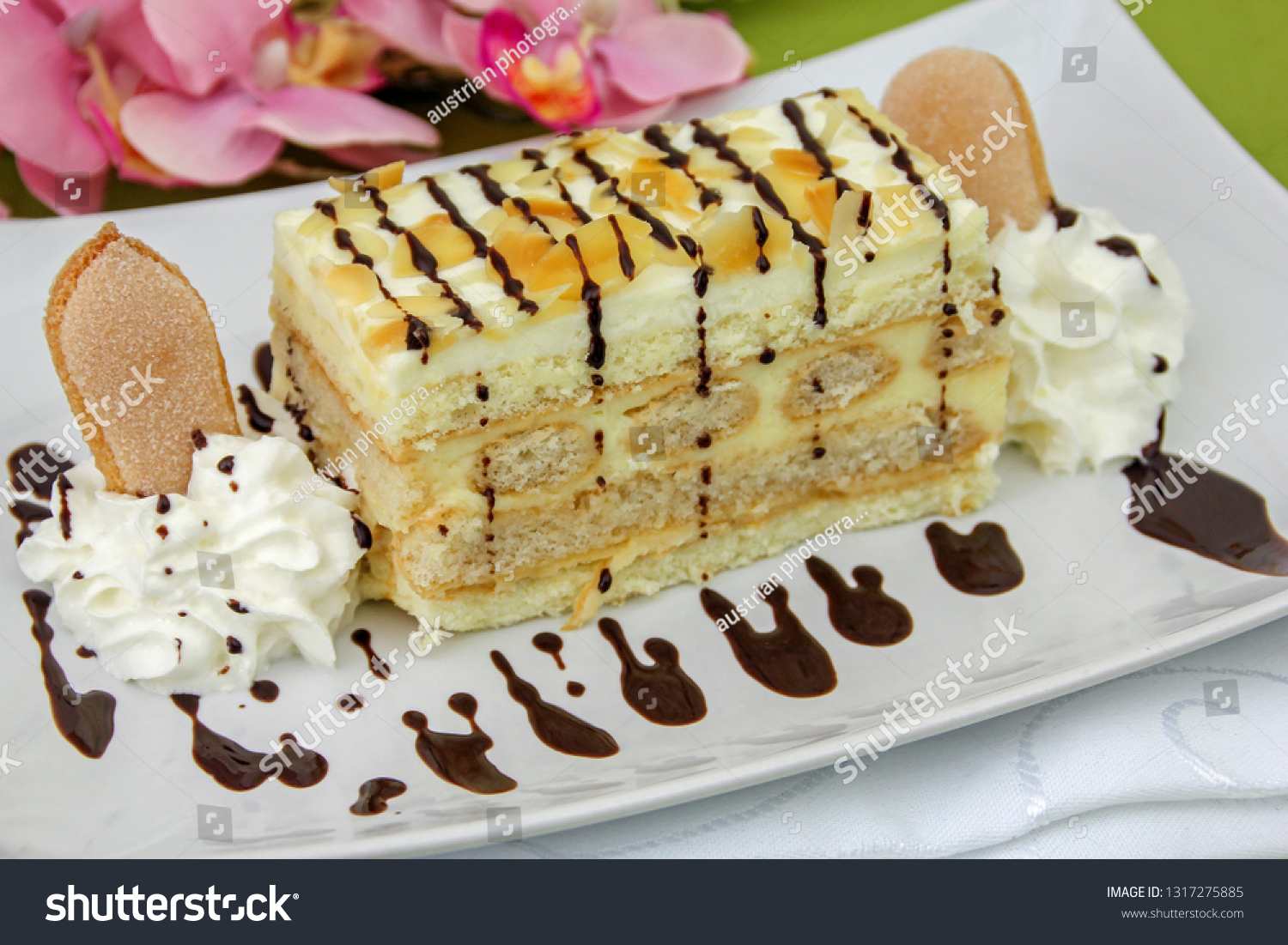 4 Malakoff Cake Images, Stock Photos &amp; Vectors | Shutterstock