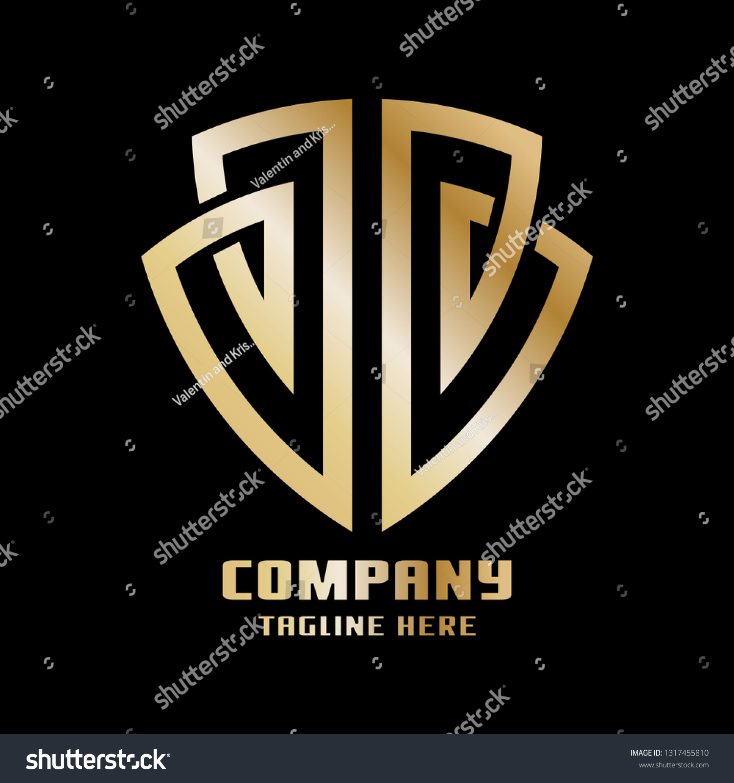 Letter B Shield Logo Stock Vector (Royalty Free) 1317455810 | Shutterstock