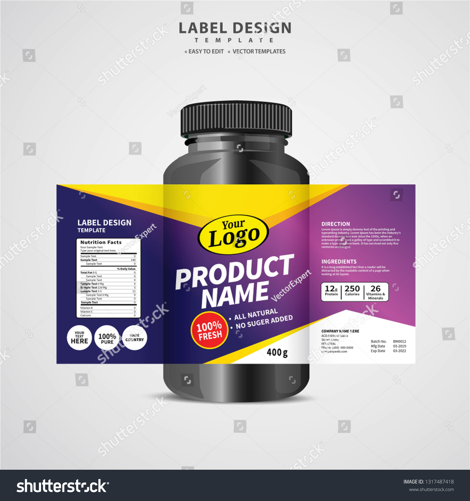 48,231 Bottle label package template design label design Images, Stock ...