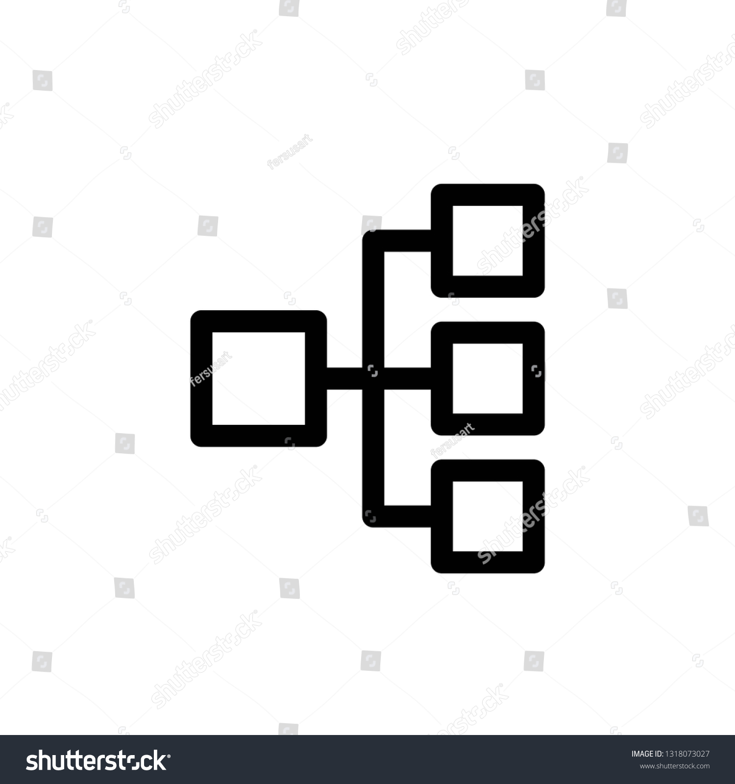 Vector Icon About Diagram Outline Stock Vector (Royalty Free ...