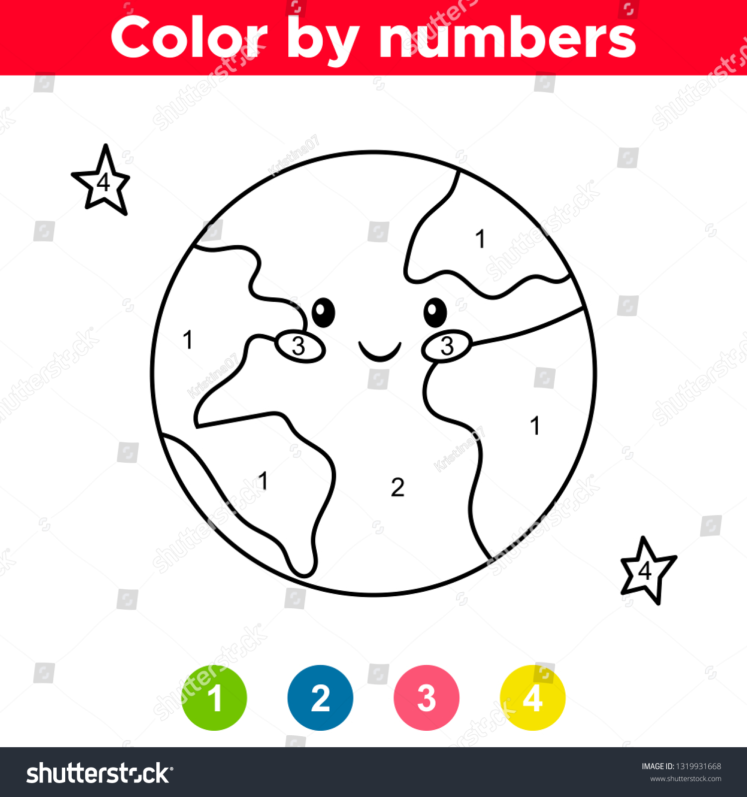 color by number preschool worksheets mamas learning corner