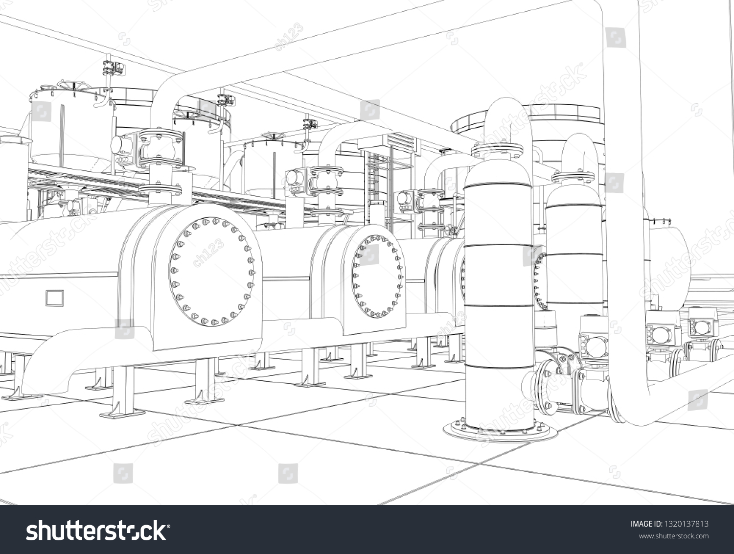 107 Petroleum technical drawings Images, Stock Photos & Vectors ...