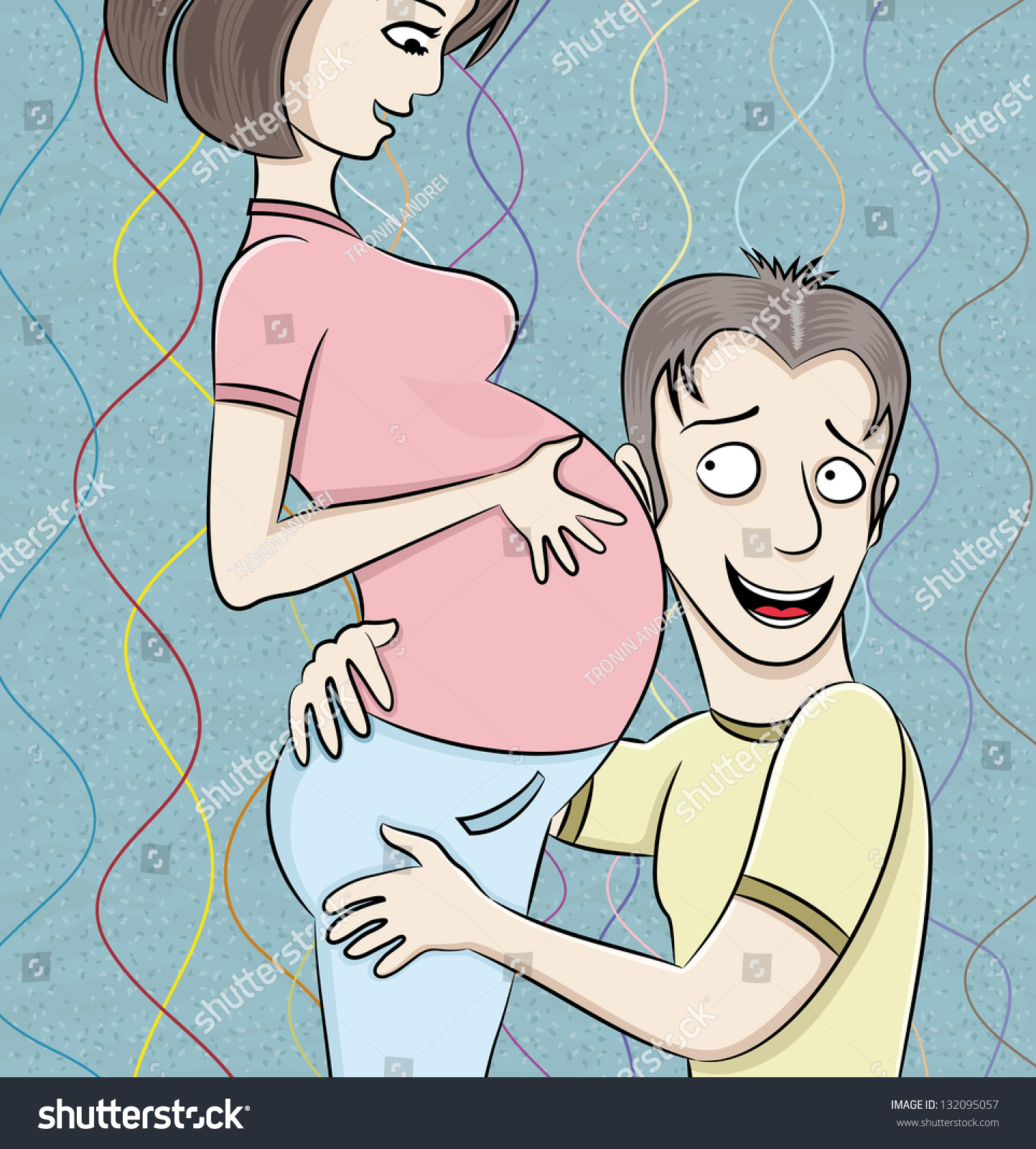 Беременность и муж мультяшные