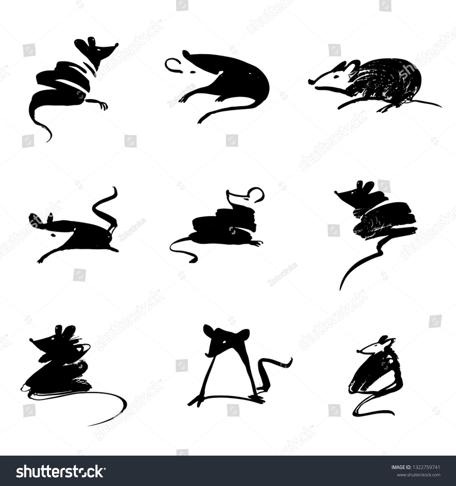 16,316 Cartoon Rat Tail Images, Stock Photos & Vectors | Shutterstock