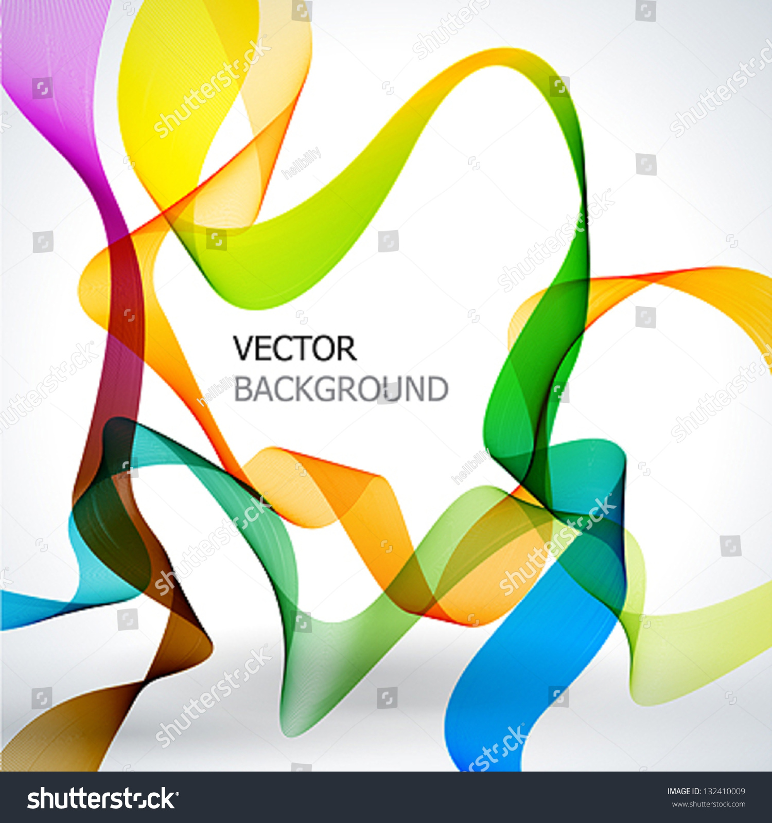 Colored Ribbon Tape Stock Vector (Royalty Free) 132410009 | Shutterstock