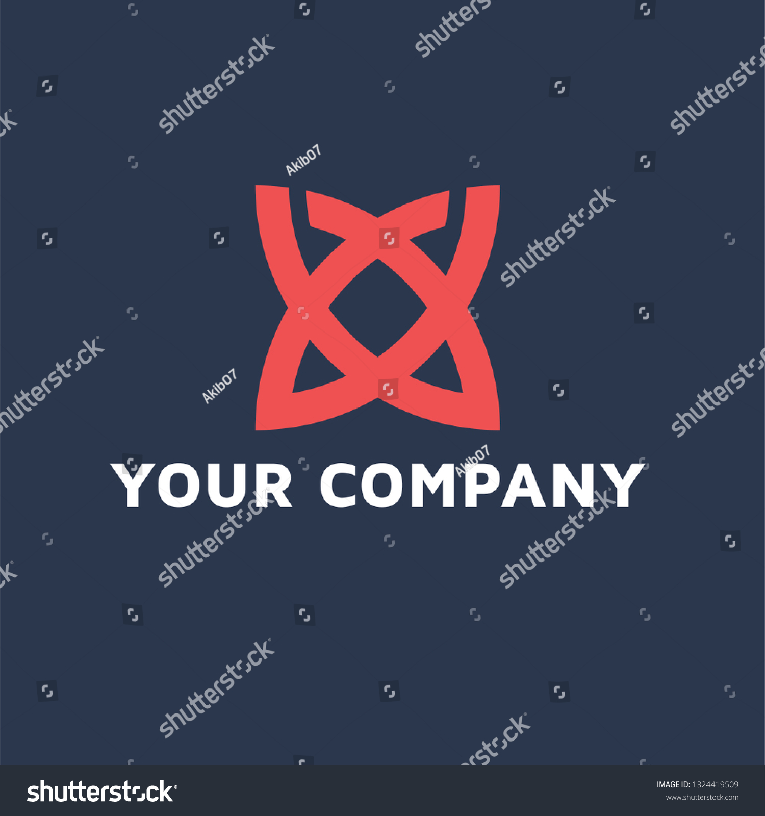 Cyber Security Shield Logo Design Information Stock Vector Royalty