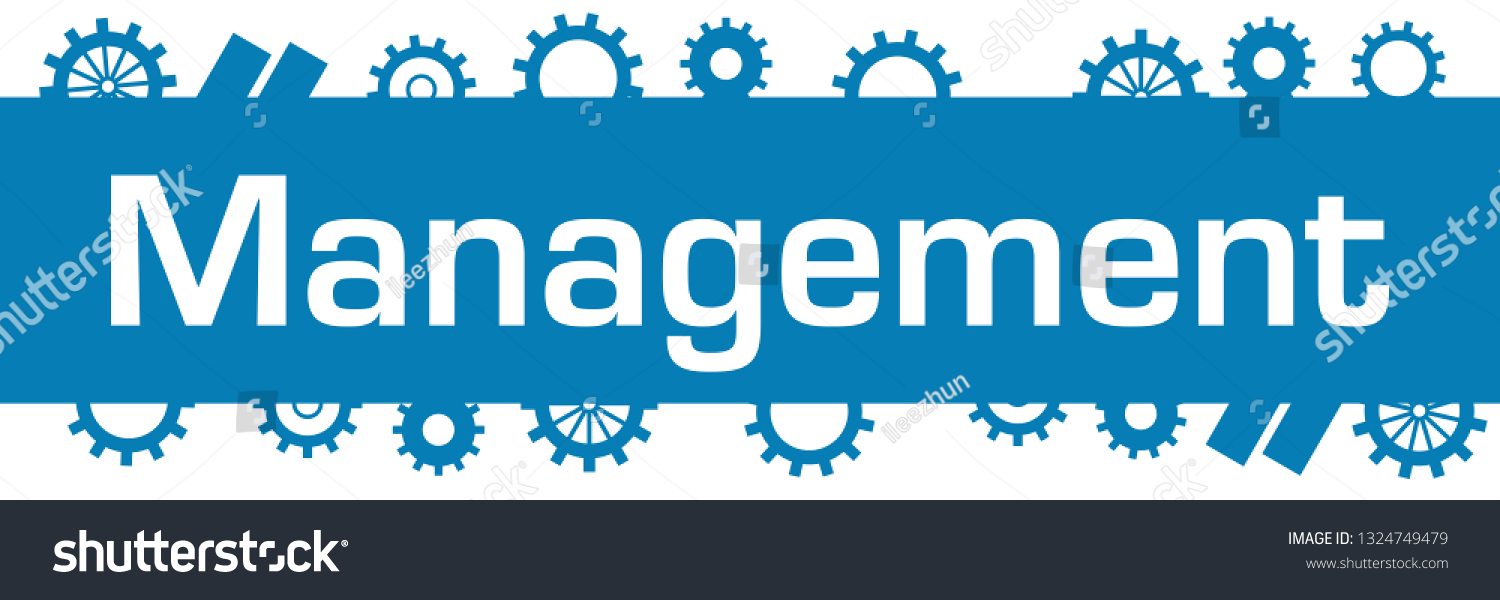 Management Concept Image Text Related Symbols Stock Illustration ...