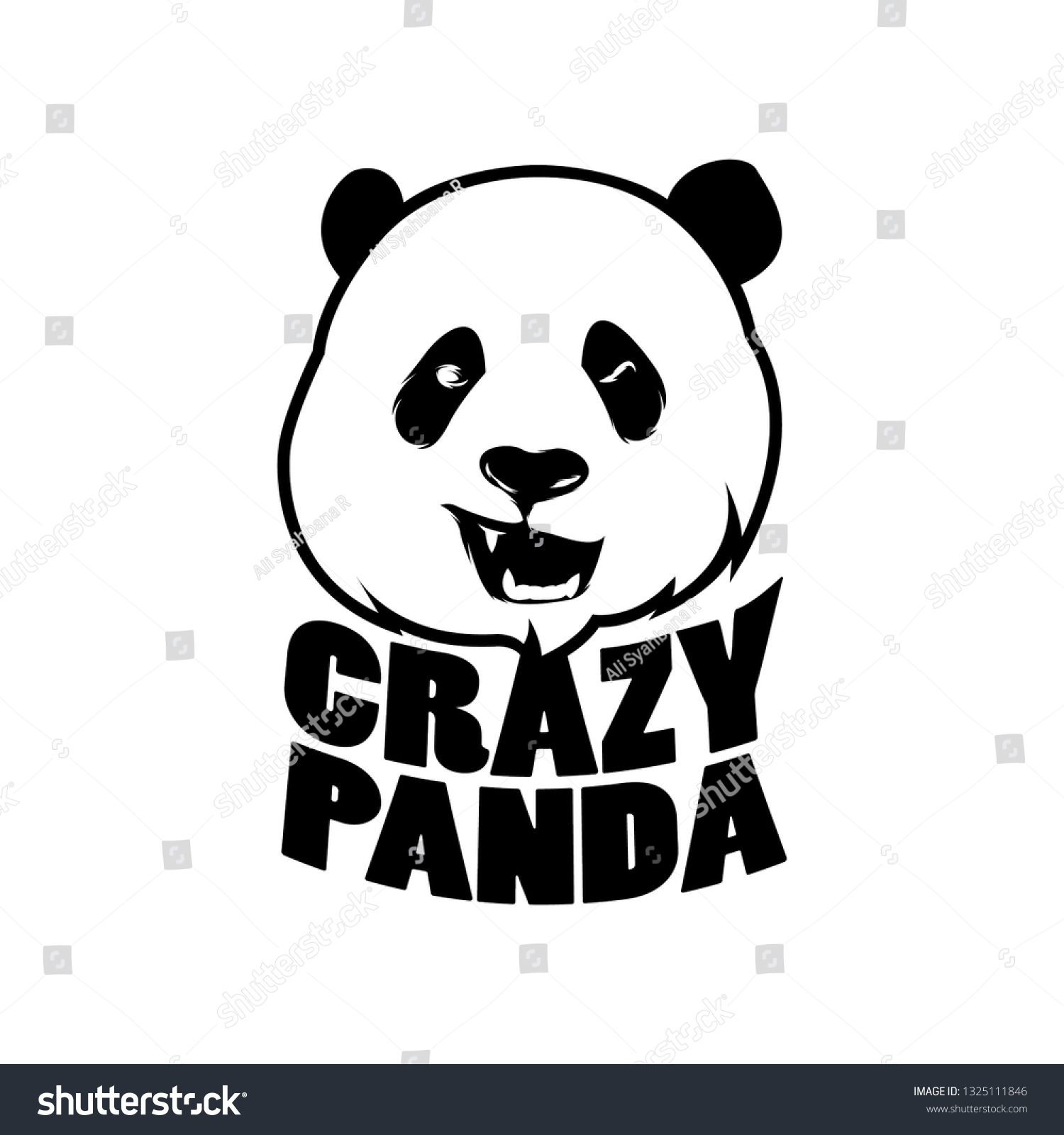 Crazy Panda лого svg