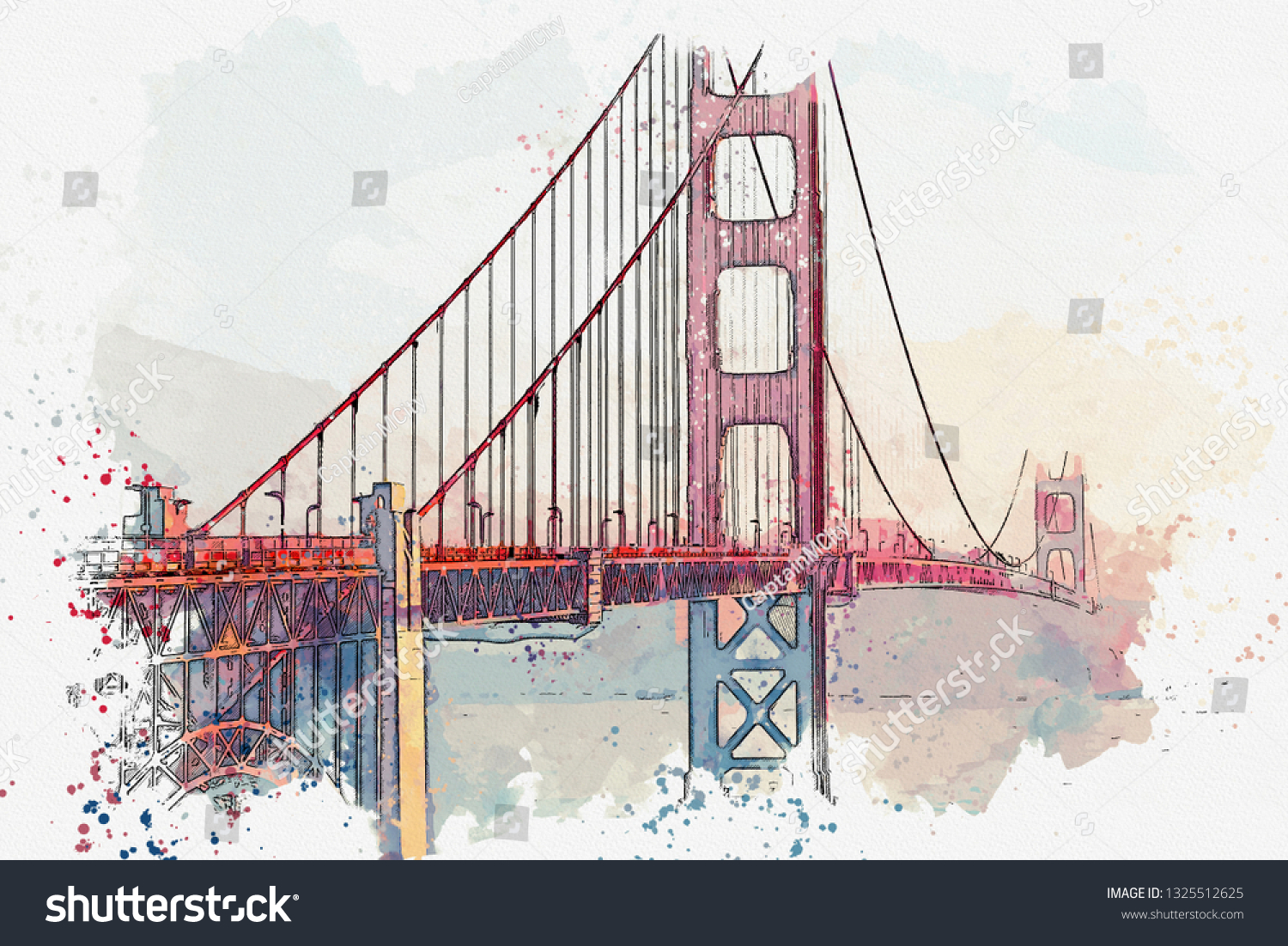 Южный Сан Франциско рисунок