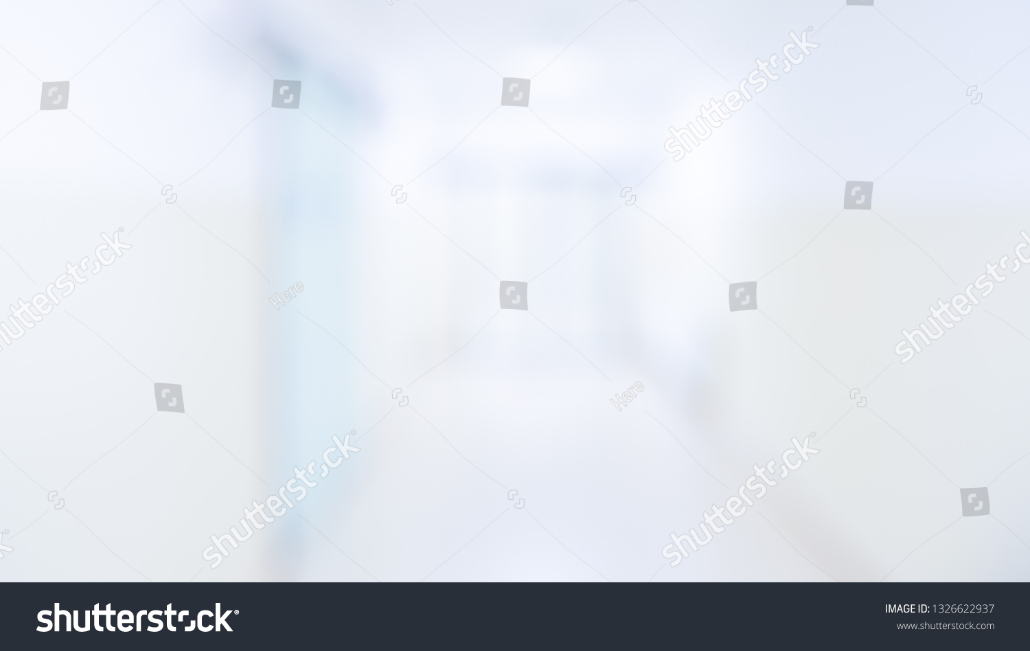 Blurred White Office Background Light Hall Stock Photo 1326622937 ...