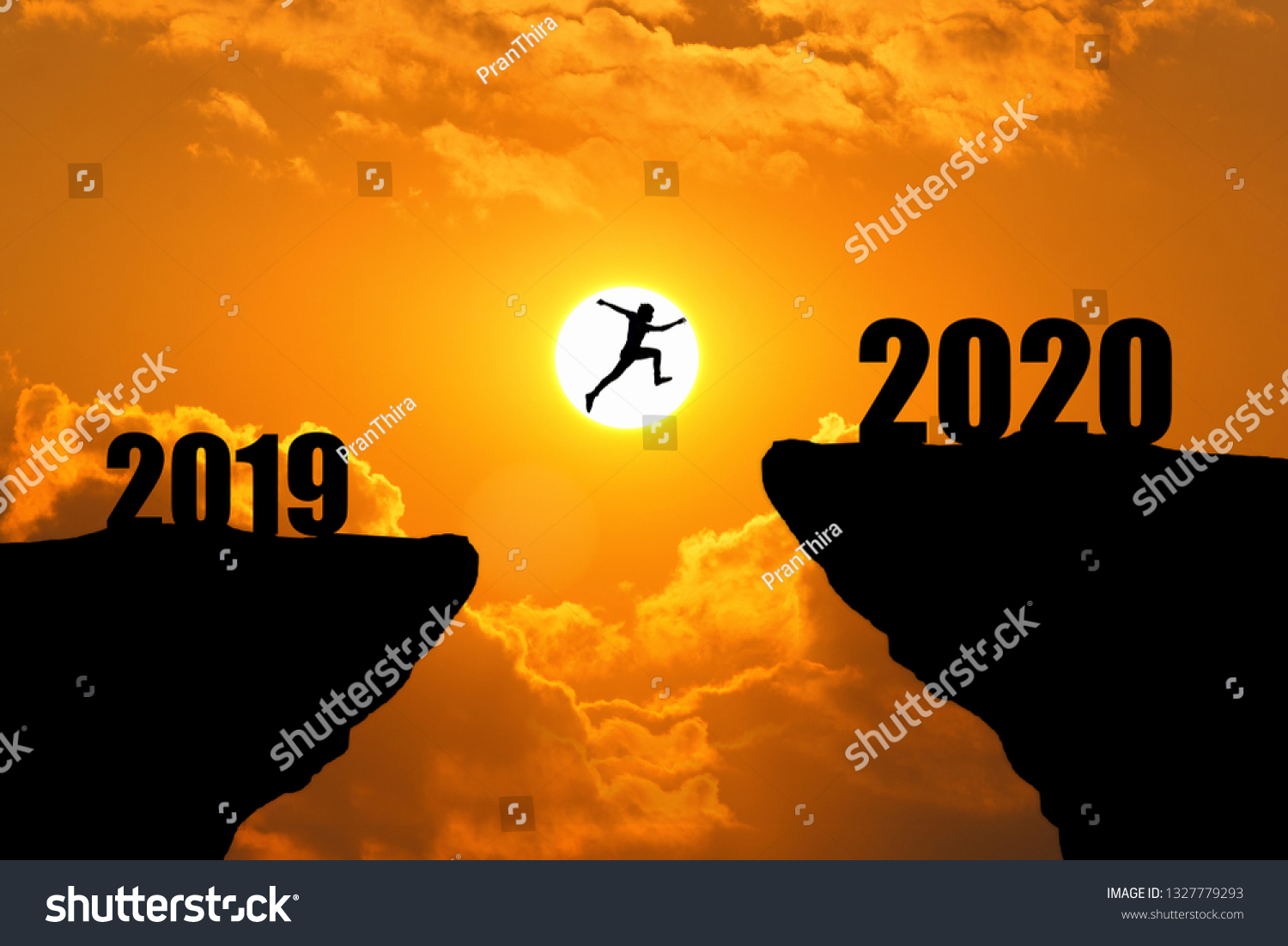 Man Jumping 2019 2020 Stock Illustration 1327779293 | Shutterstock