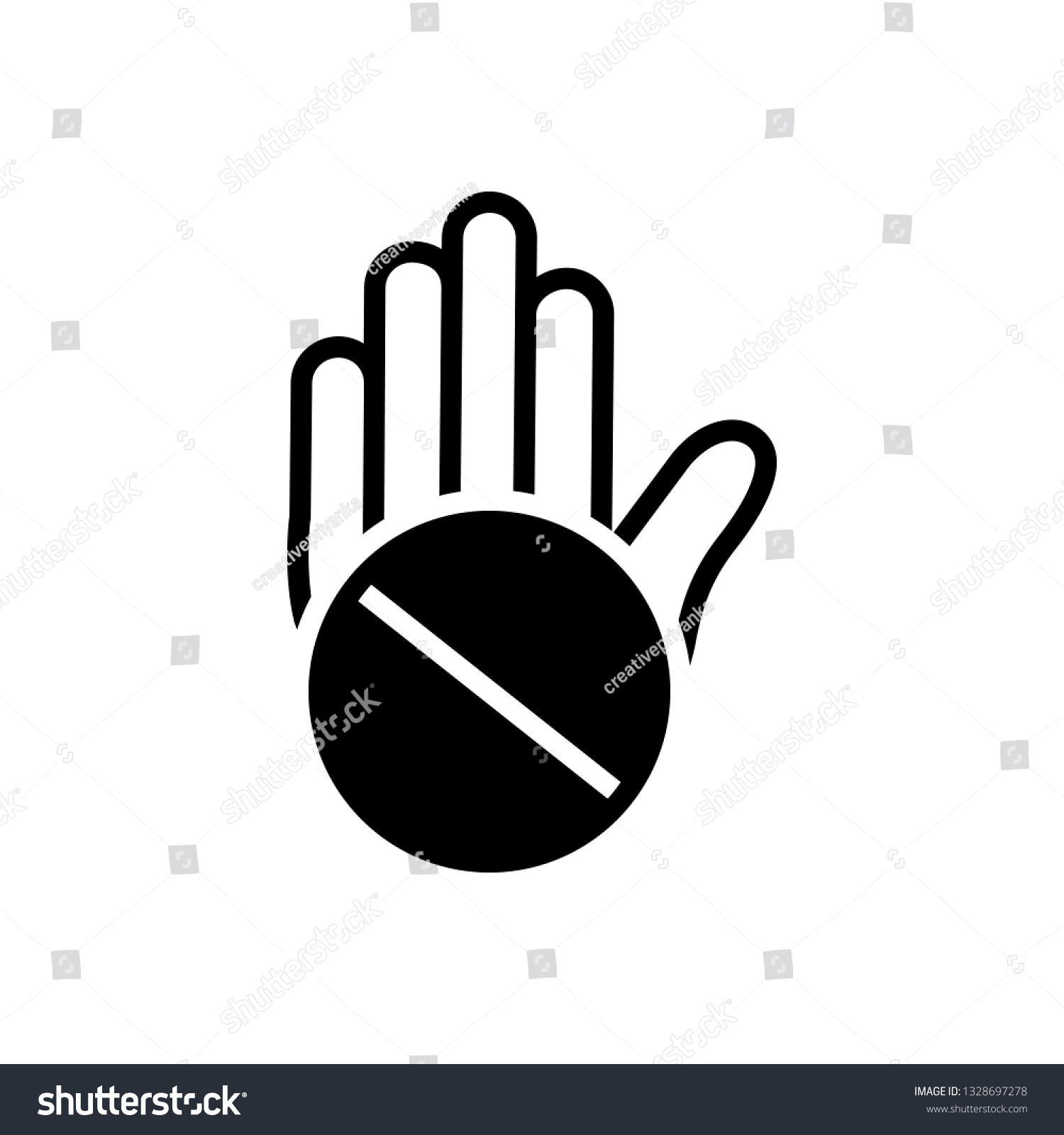 Vector Stock Objection Stock Vector (Royalty Free) 1328697278 ...