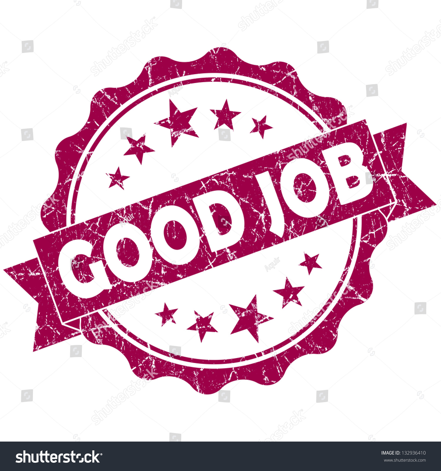 Good Job Stamp Stock Illustration 132936410 | Shutterstock