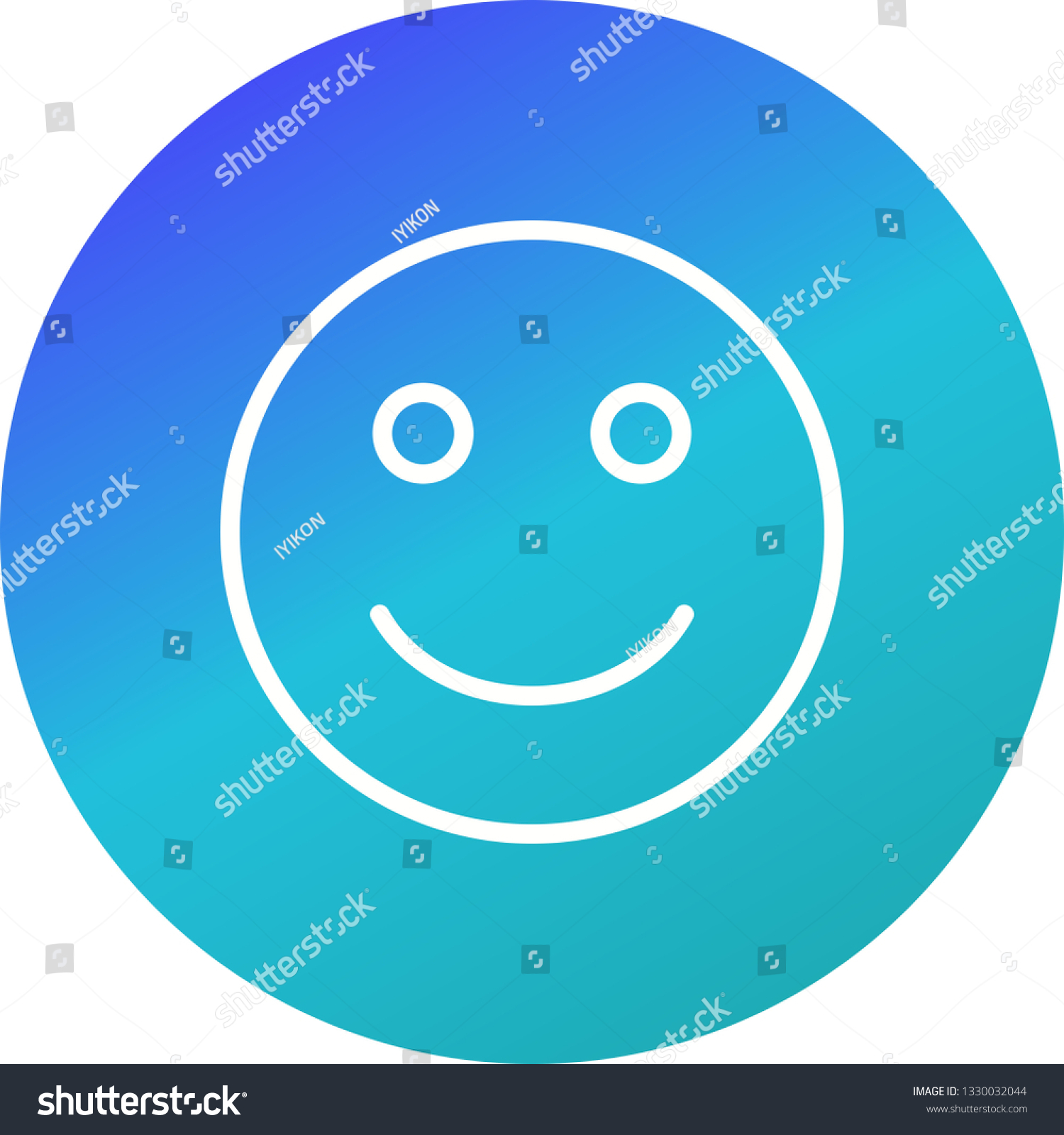 Illustration Happy Emoji Icon Stock Illustration 1330032044 | Shutterstock