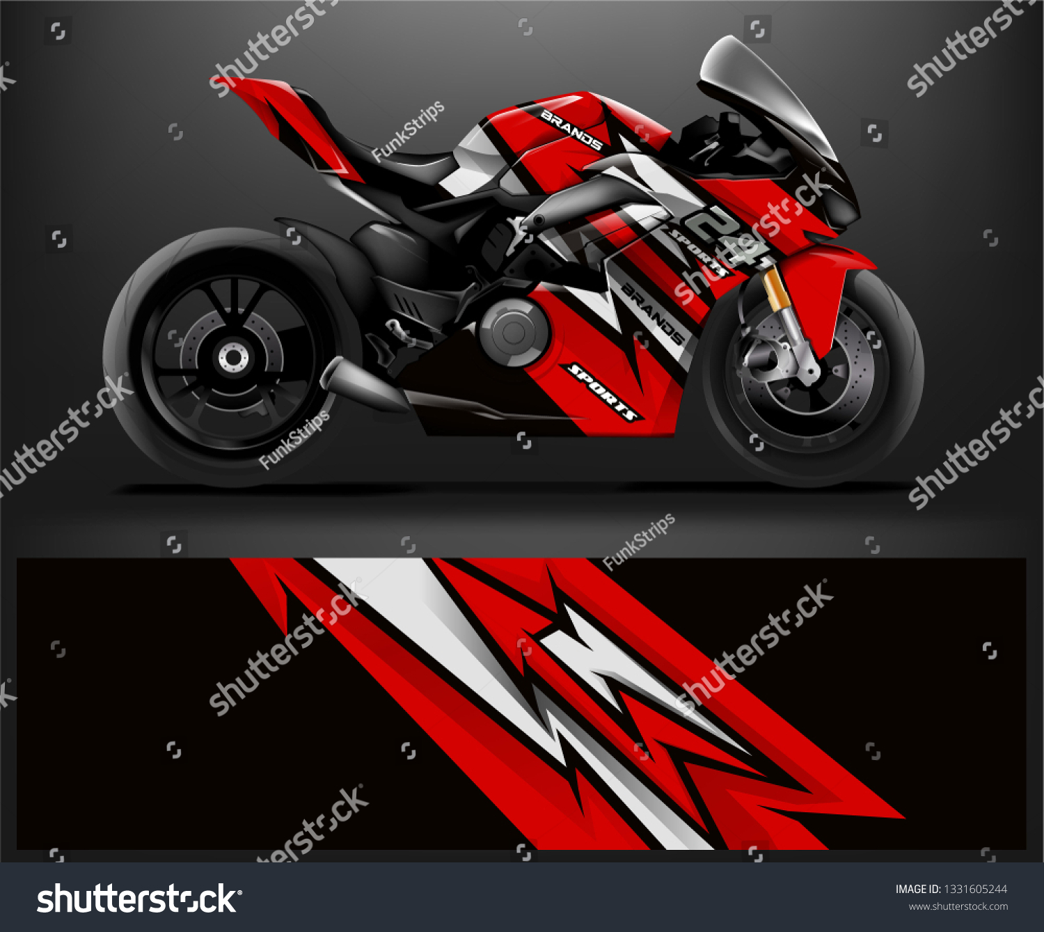 wrap design for bike