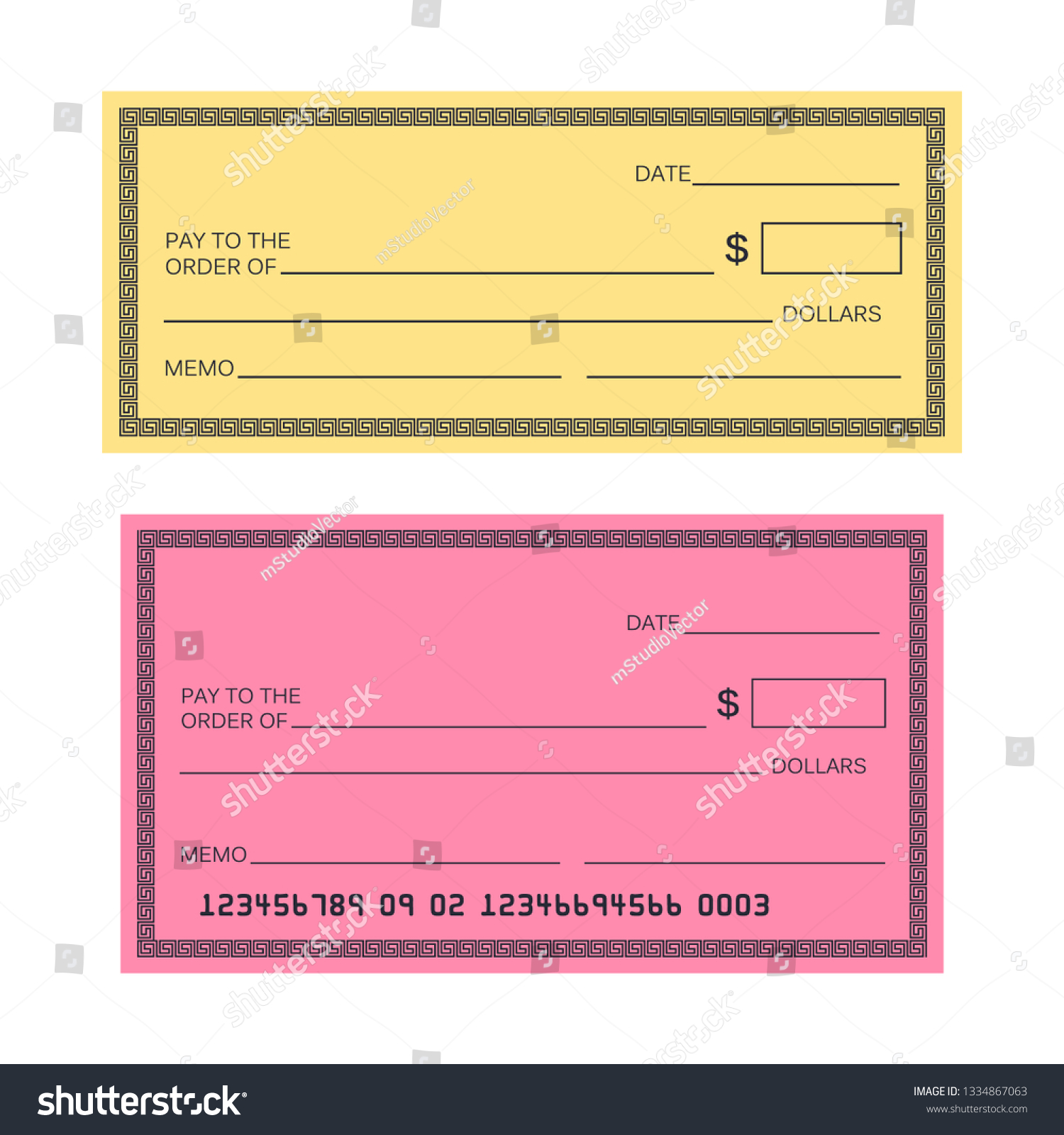 blank-check-template-check-template-banking-stock-illustration