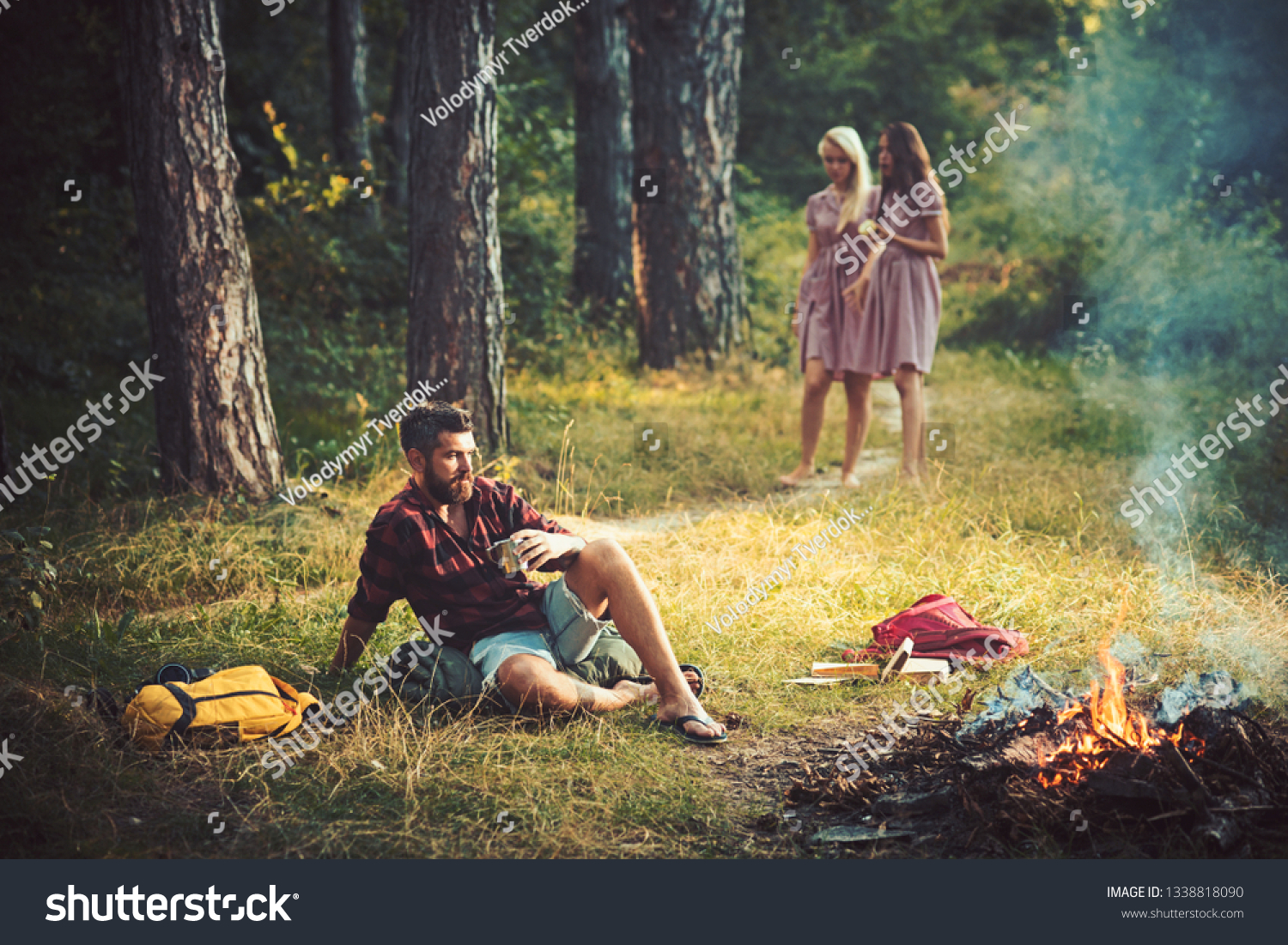 484 Barefoot Men Camping Images, Stock Photos & Vectors | Shutterstock