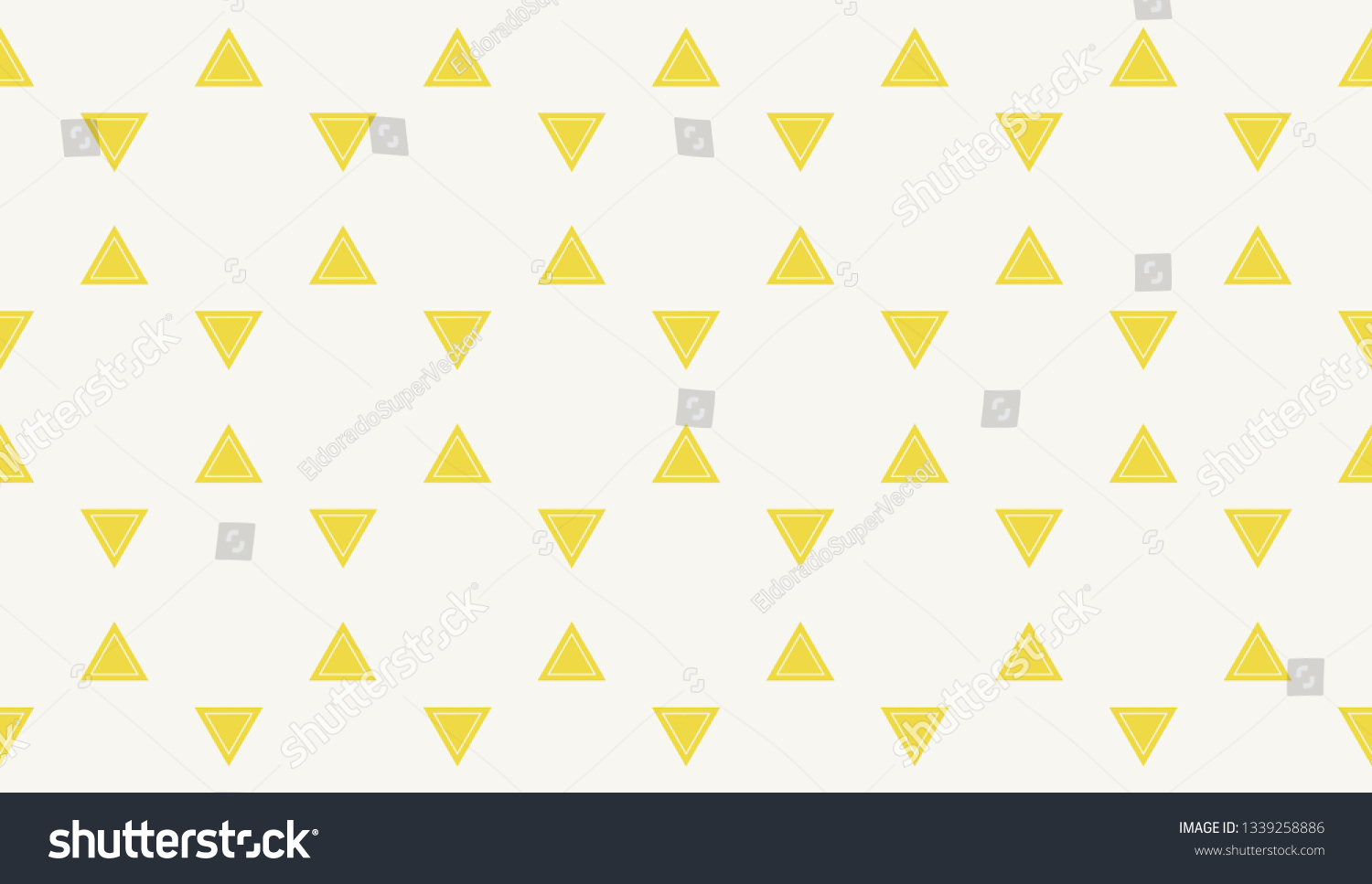 Yellow Abstract Seamless Geometric Pattern Wallpapers Stock Vector ...