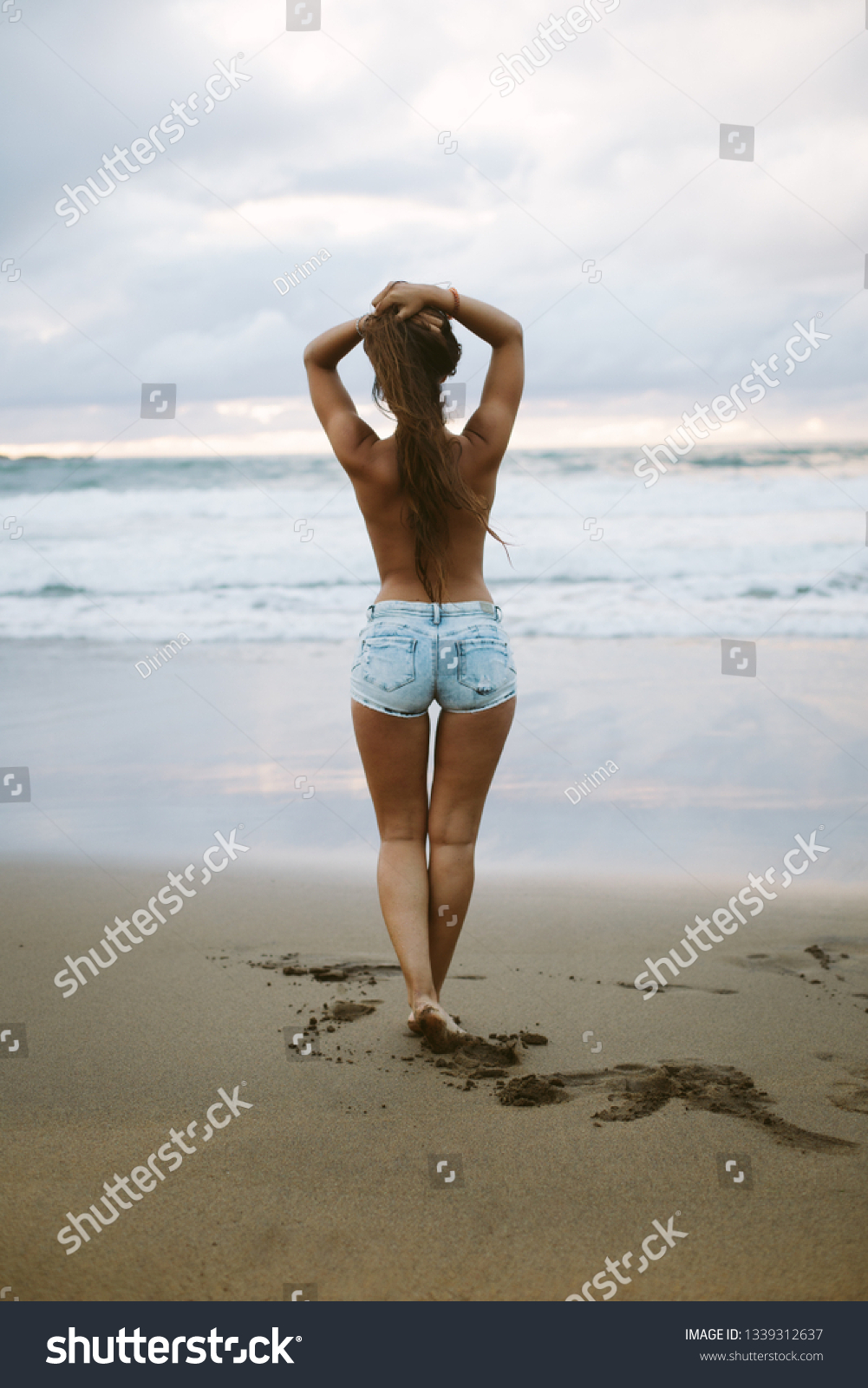 Naked Women At The Beach