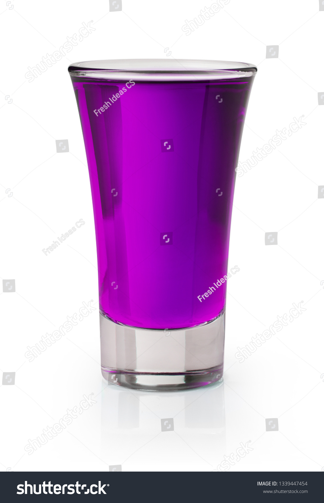 purple shot cups